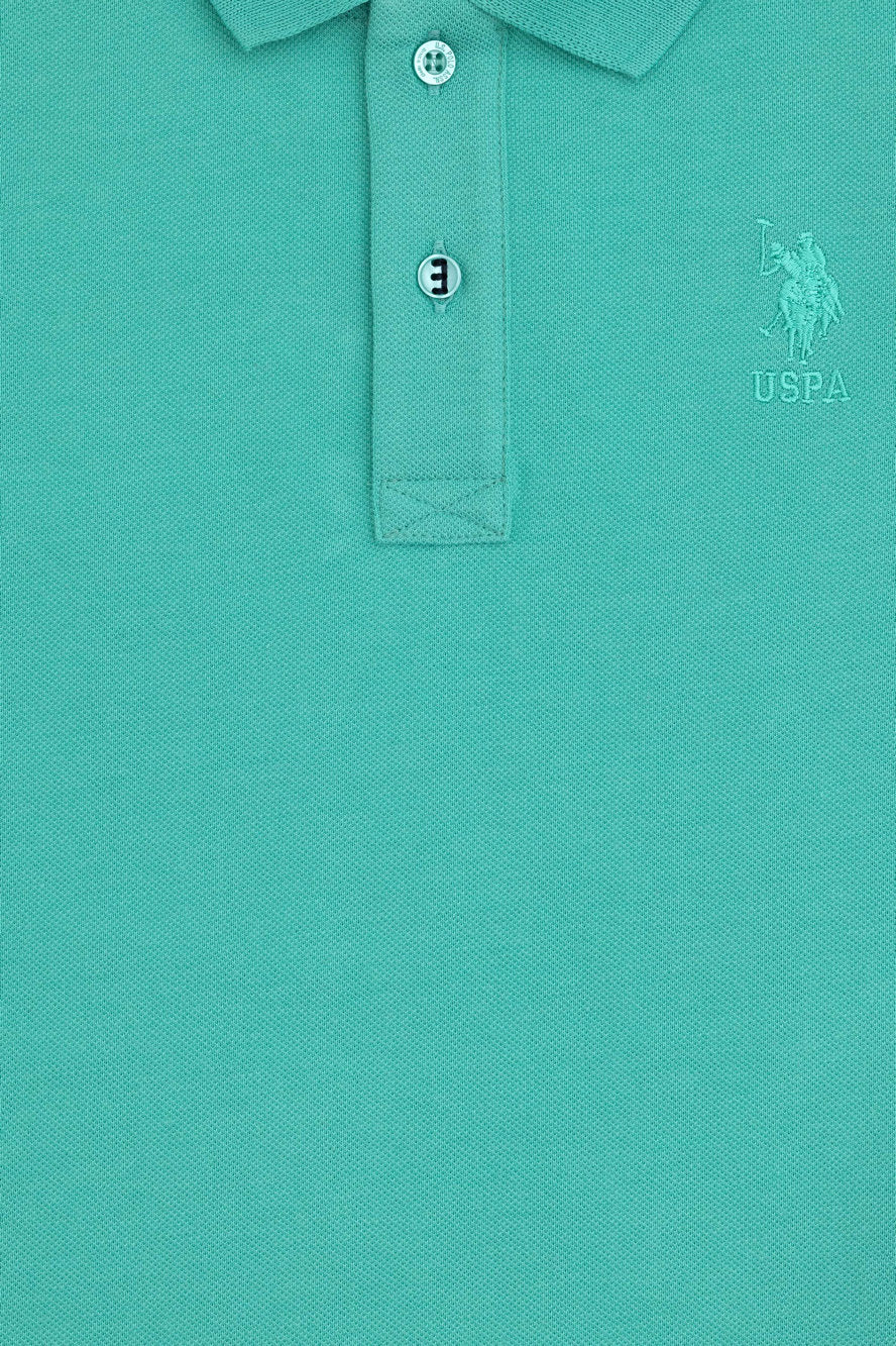 U.S. Polo Assn._Mint Polo Shirt_G083SZ0110 2084894_VR090_03