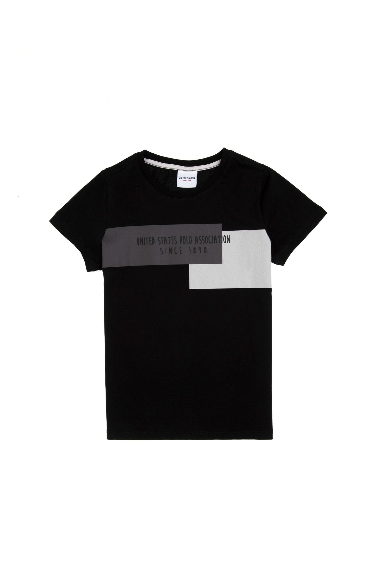 U.S. Polo Assn._Black T-Shirt_G083SZ0110 2105182_VR046_01