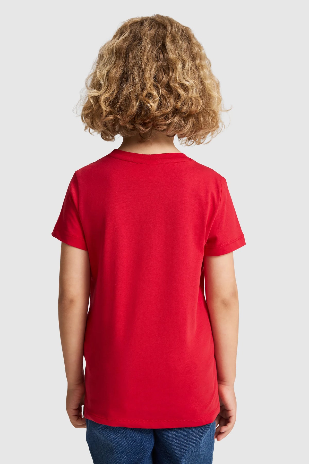 U.S. Polo Assn. Basic Red Boys Red Short Sleeve T-Shirt SKU: G083SZ0110 PU-8661_VR171 Image 05