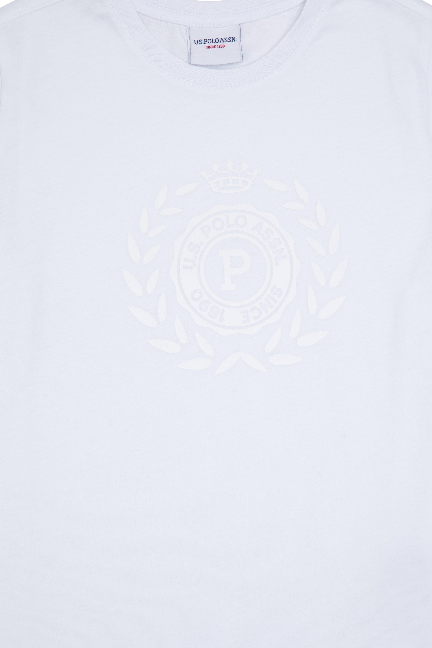 Plain Round Neck Cotton T-Shirt_G083SZ0110 1825538_VR013_04