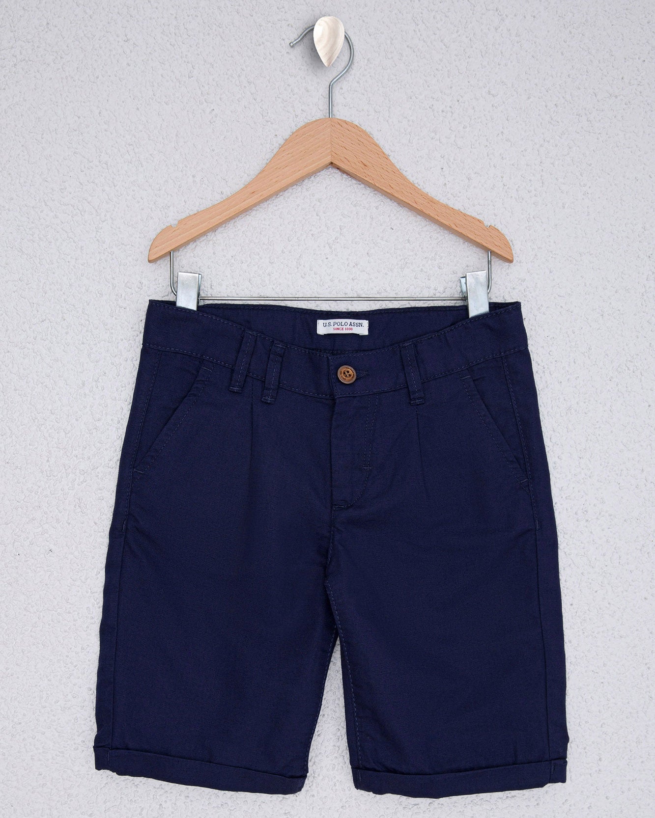 Dark Blue Woven Bermuda Capri U.S. Polo Assn.