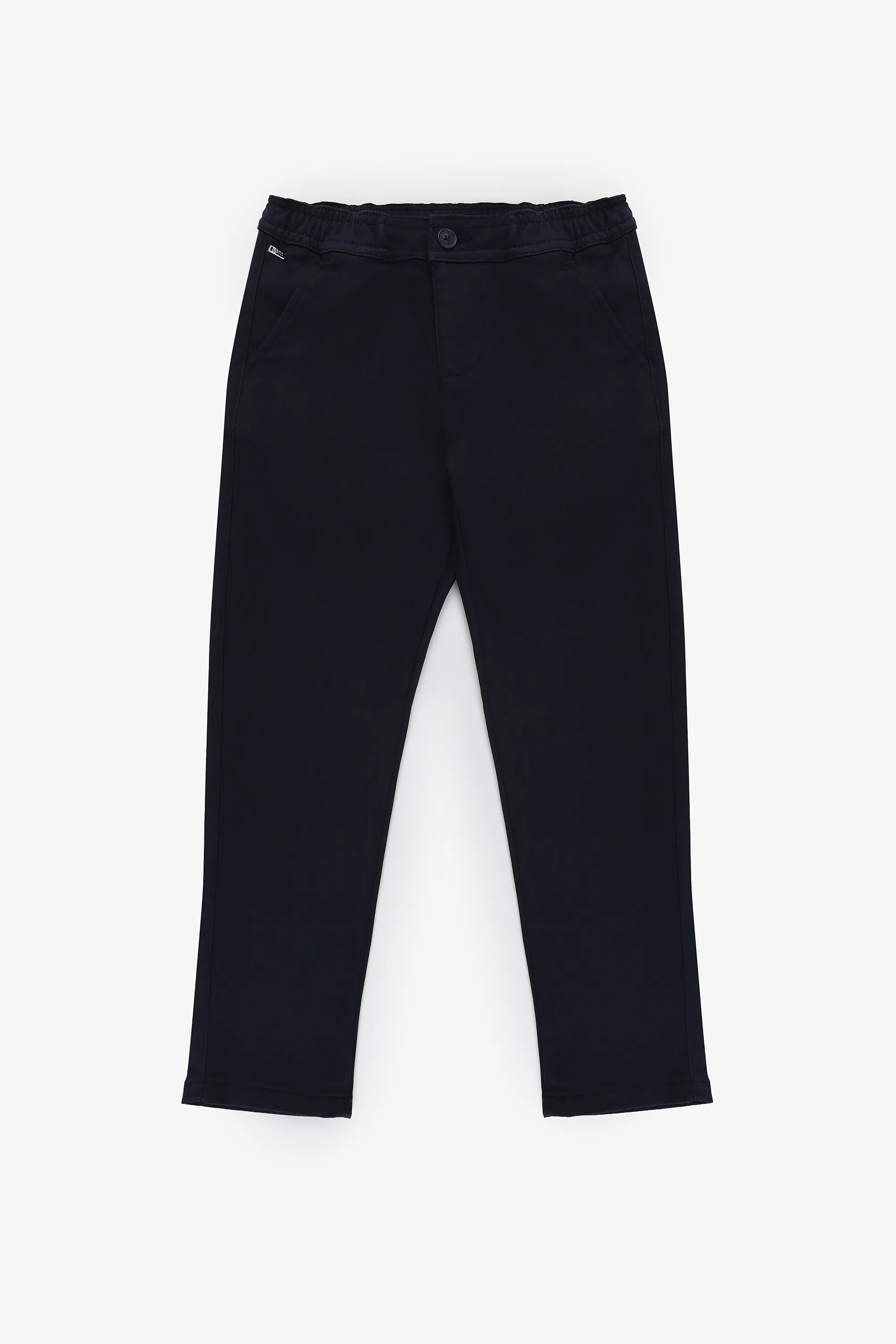 U.S. Polo Assn. Navy Blue Boys Navy Blue Chinos SKU: G083SZ0780 PU-10344_VR033 Image 02