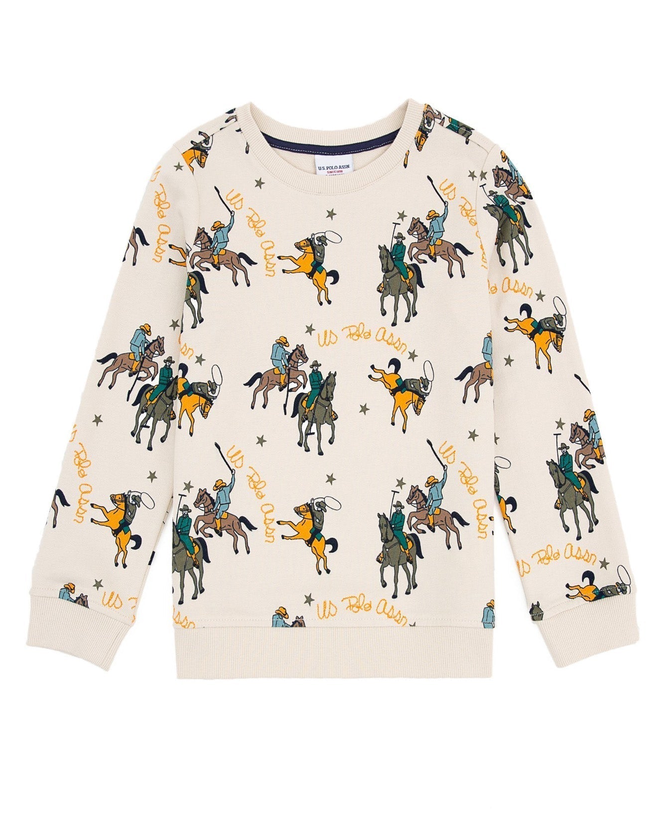 Beige Sweat Shirt U.S. Polo Assn.