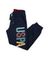 Dark Blue Knitting Trouser - BEVAVA