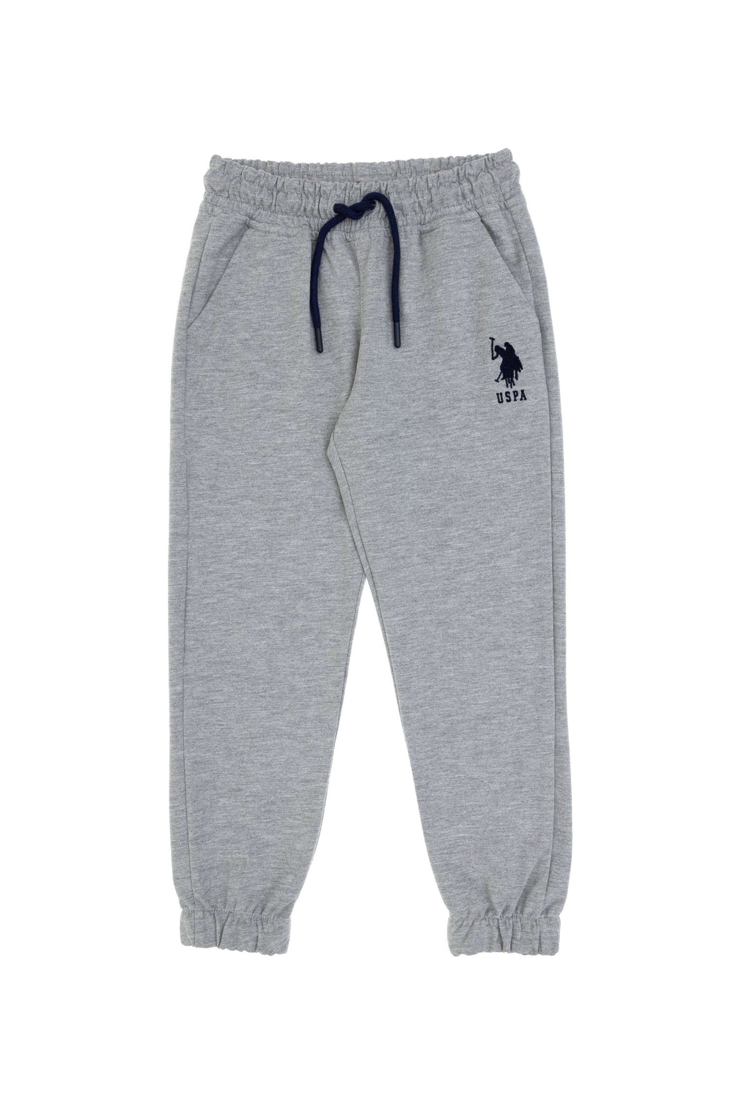 U.S. Polo Assn._Grey Melange Knitting Trouser_G083SZ0OP0 2084965_VR086_02