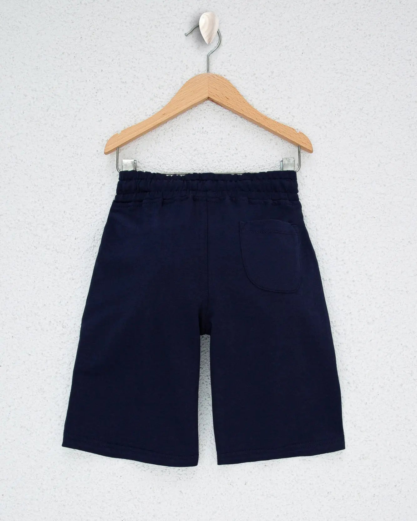Middle Blue Knitting Short - BEVAVA