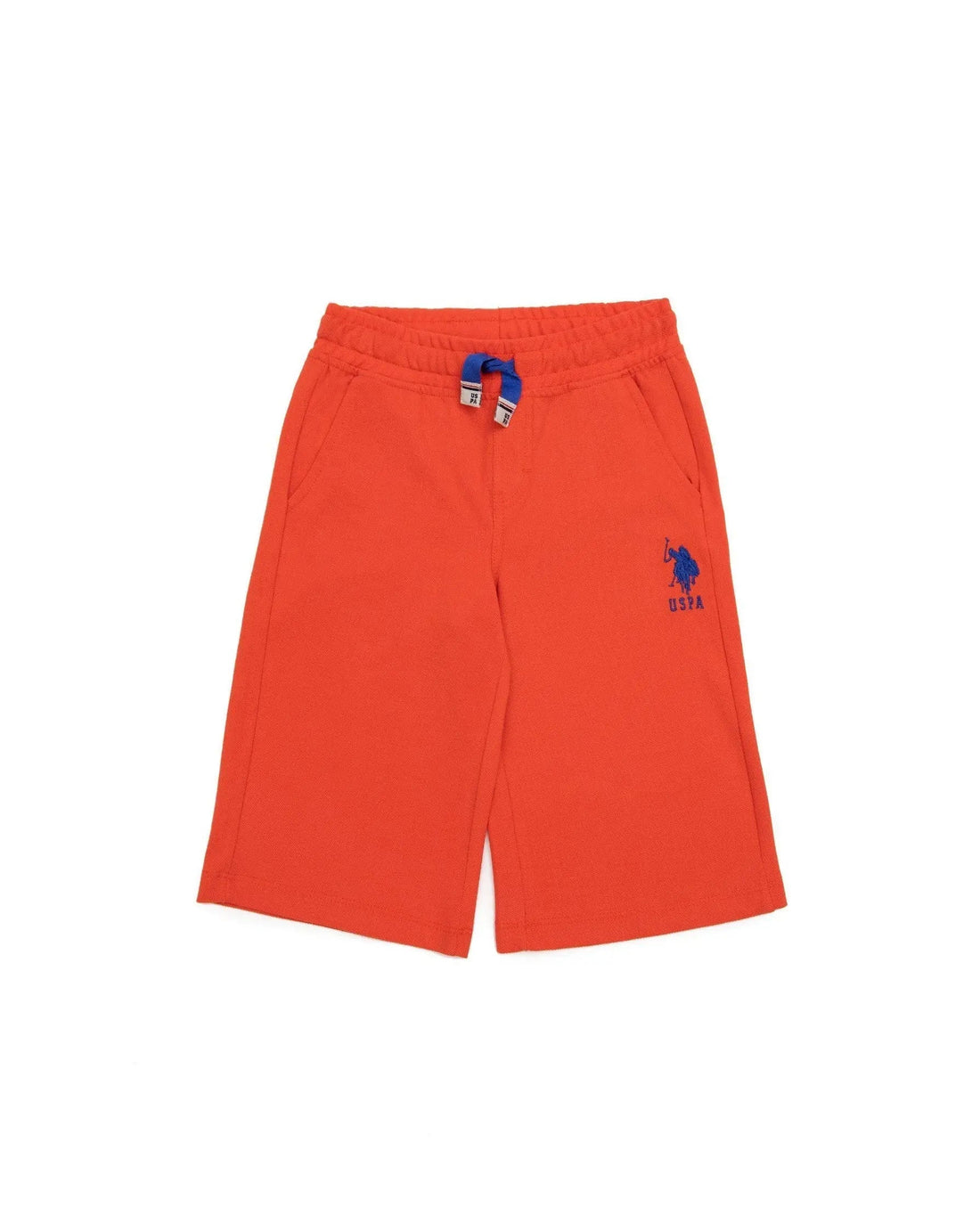 Orange Knitting Short - BEVAVA