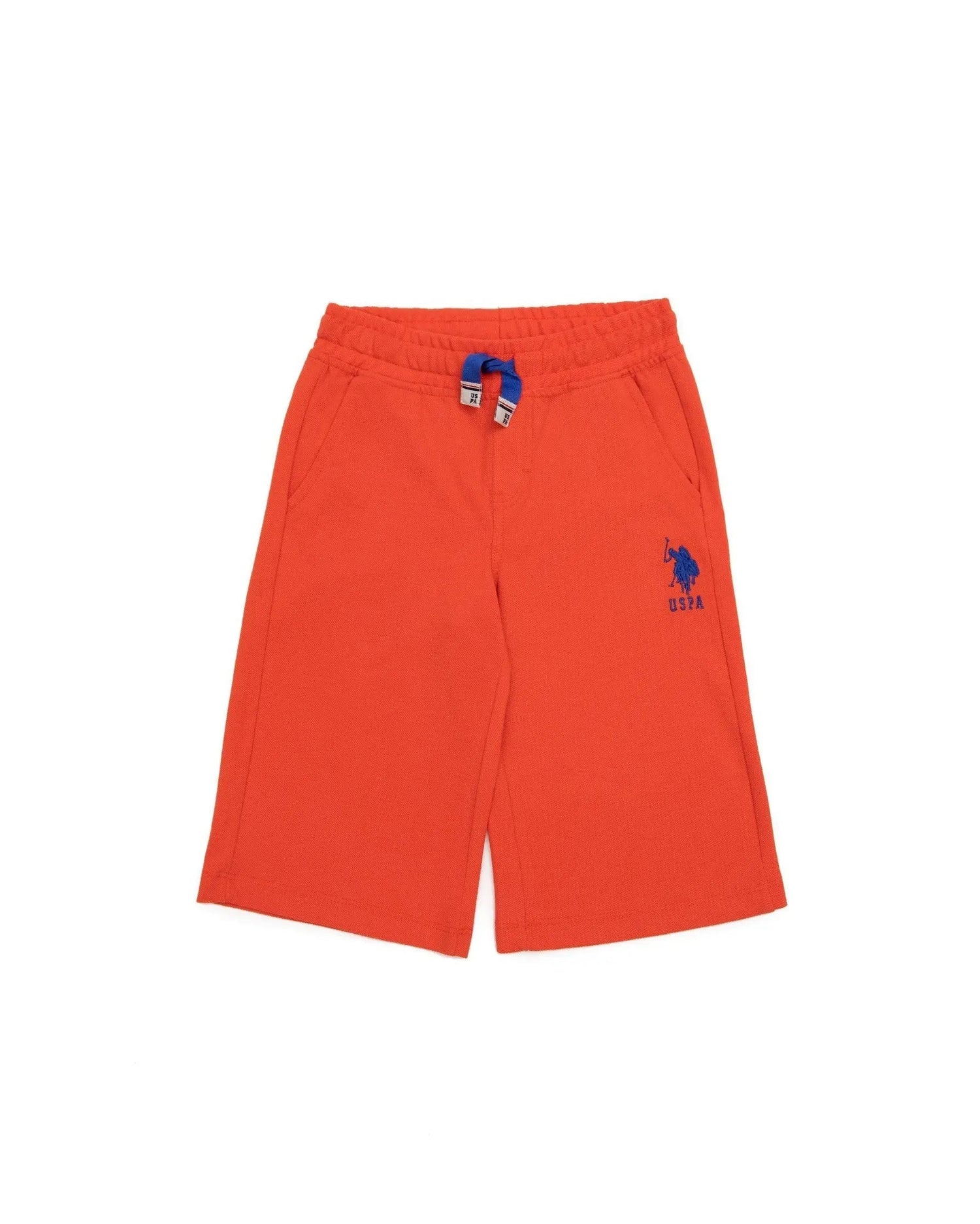 Orange Knitting Short - BEVAVA