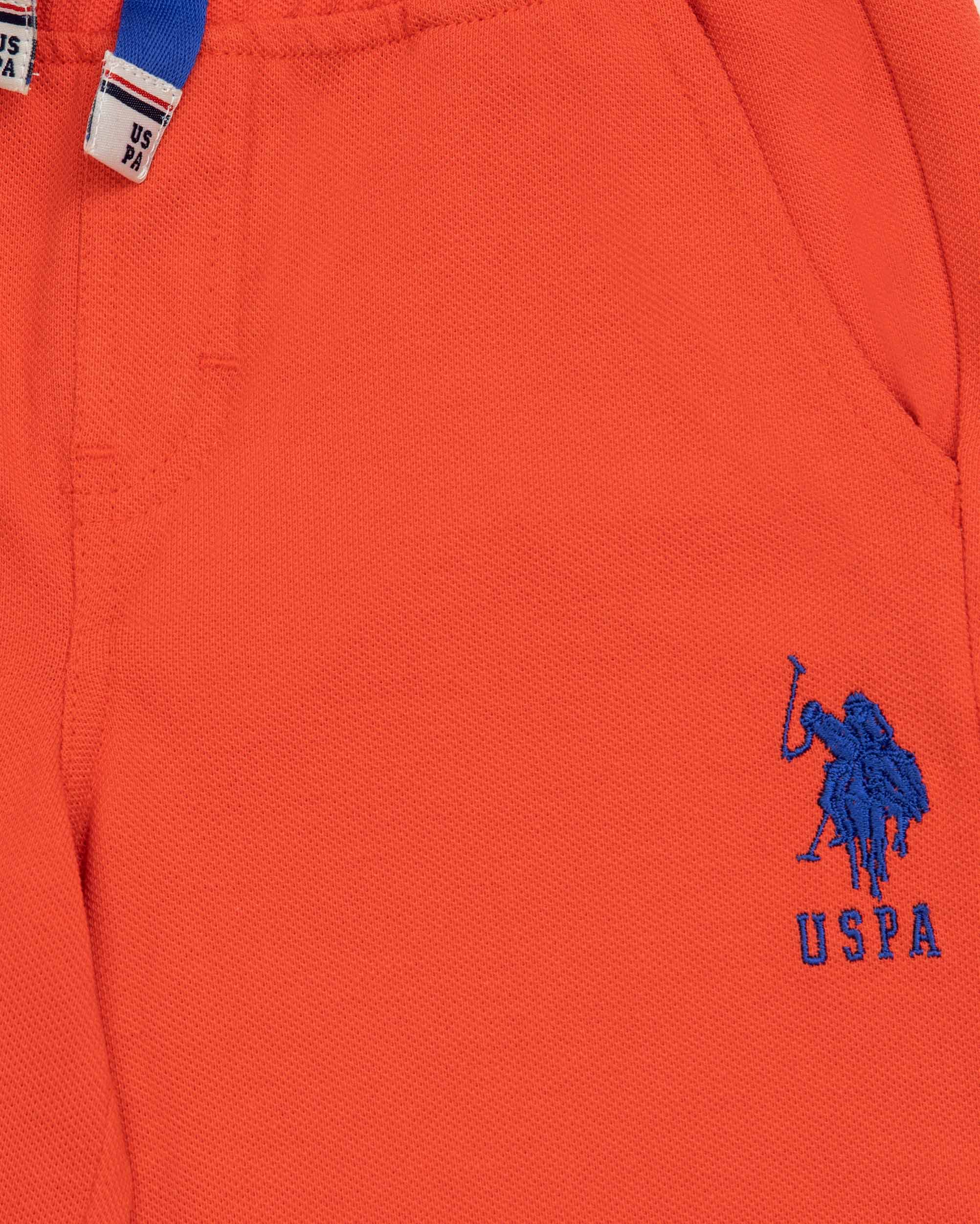 Orange Knitting Short - BEVAVA