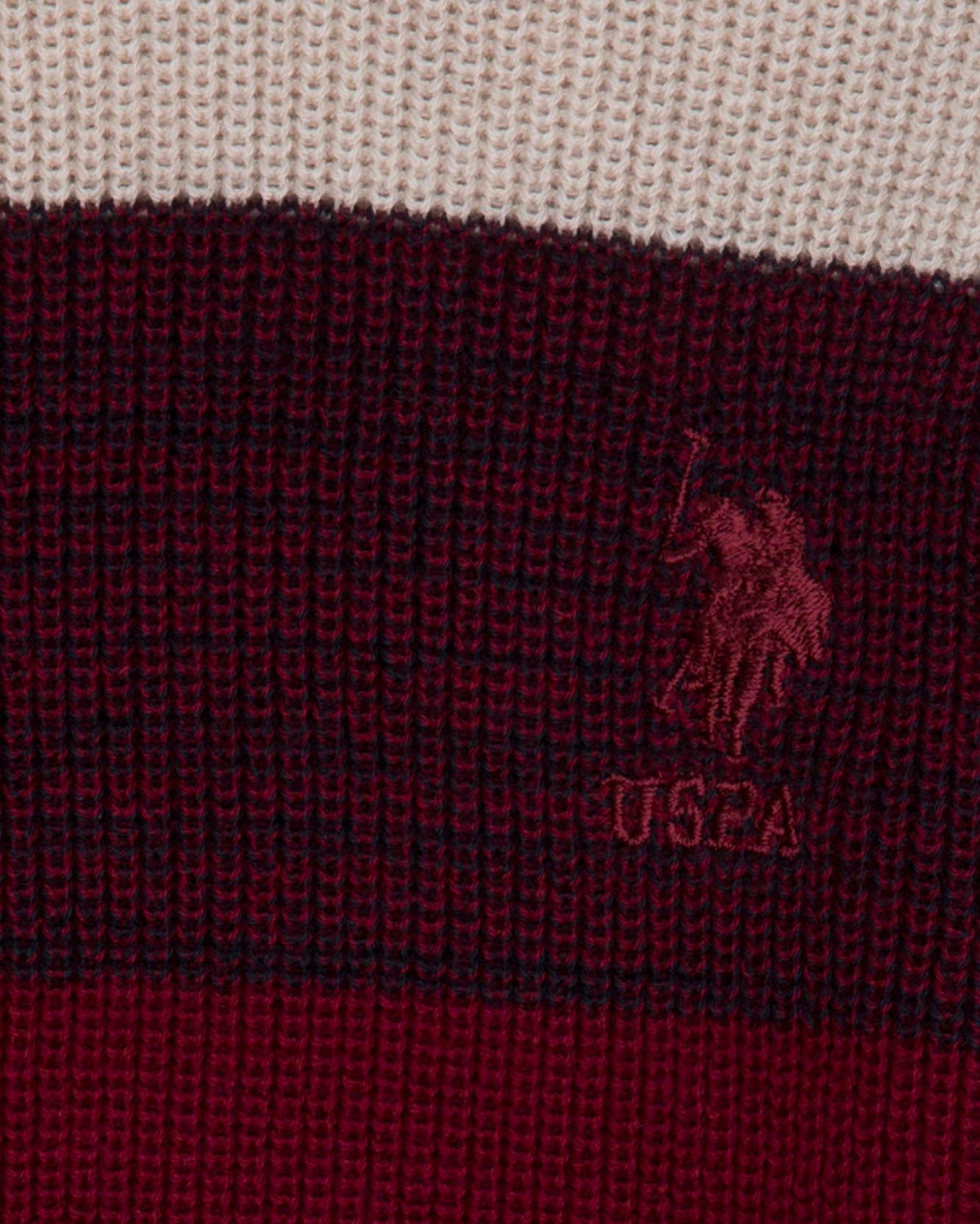 Red Knitting Jumper U.S. Polo Assn.