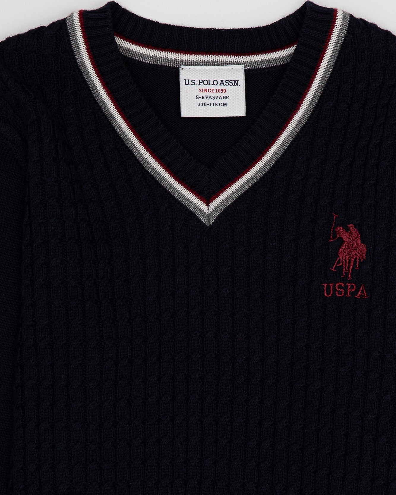 Dark Blue Knitting Jumper U.S. Polo Assn.
