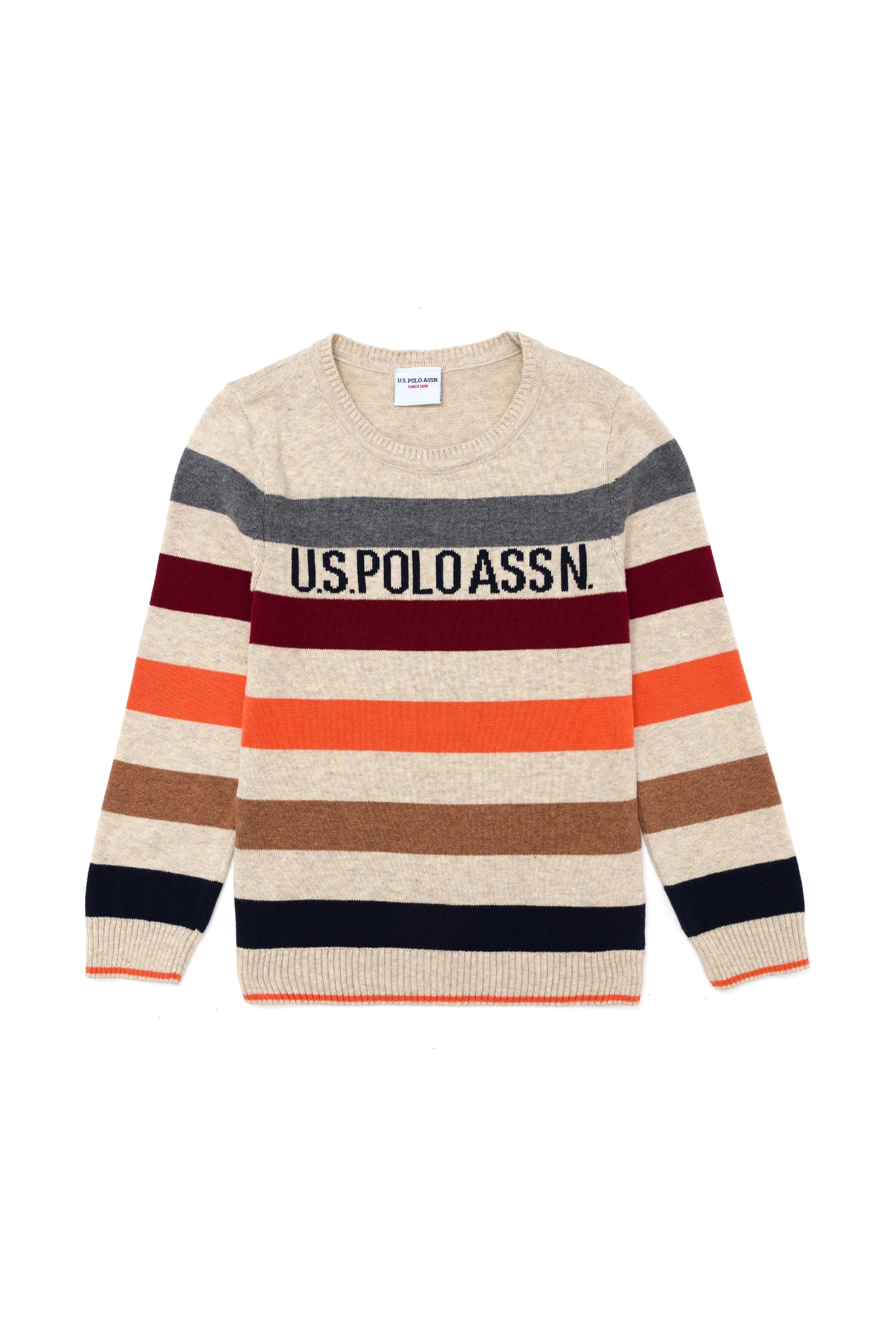 Beige Knitting Jumper