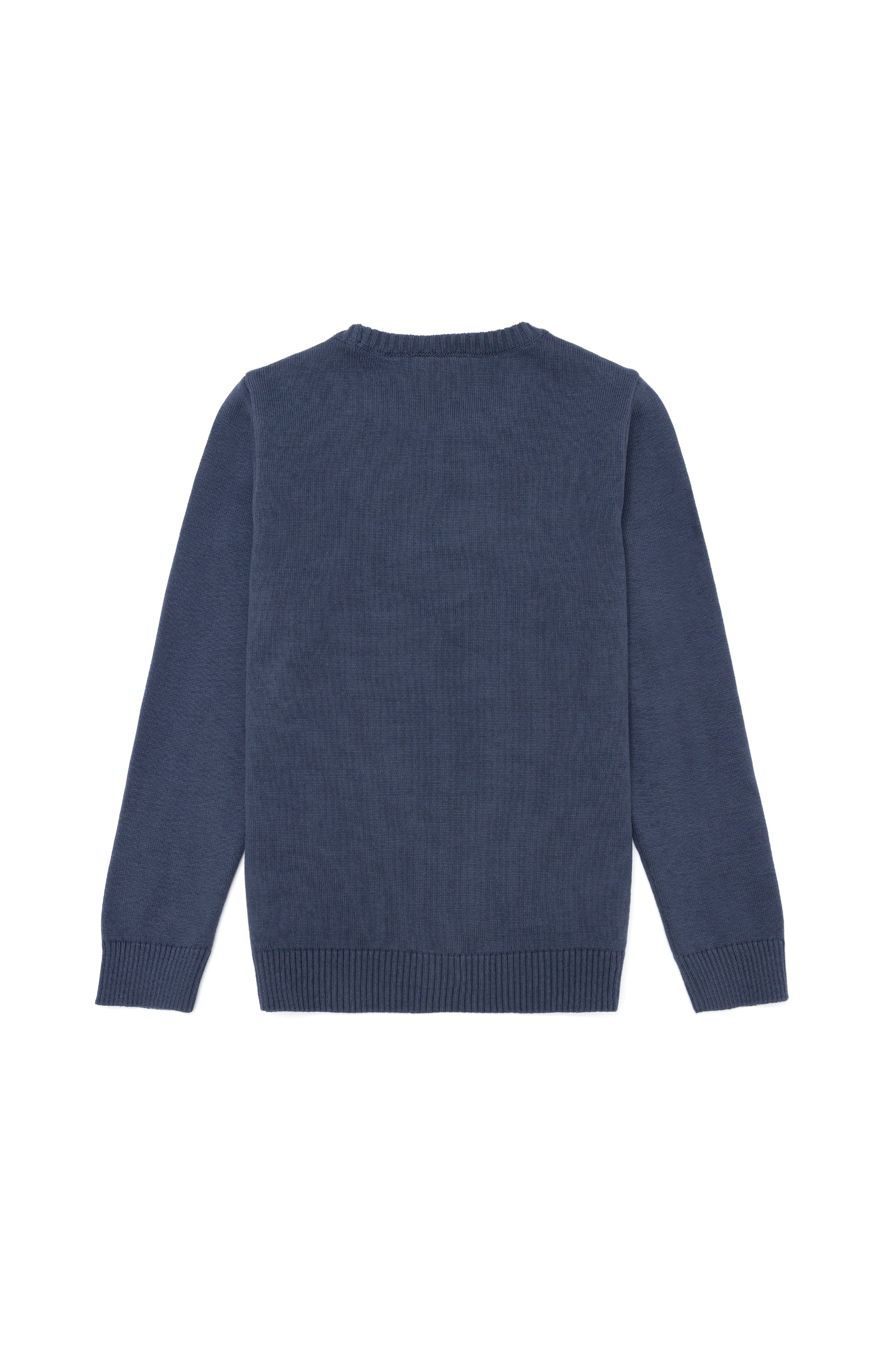 Mid Blue Knitting Jumper