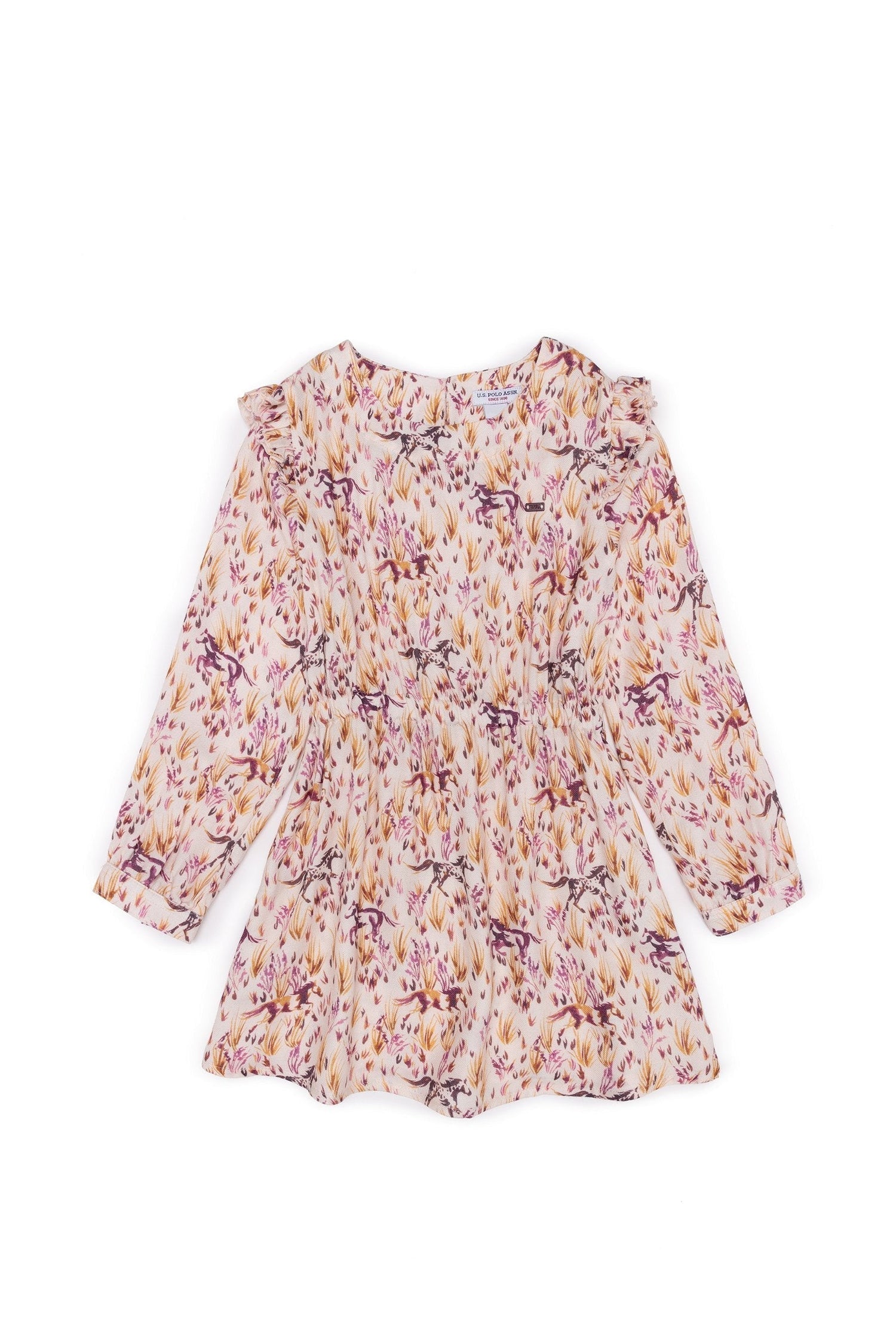 Beige Woven Dress U.S. Polo Assn.