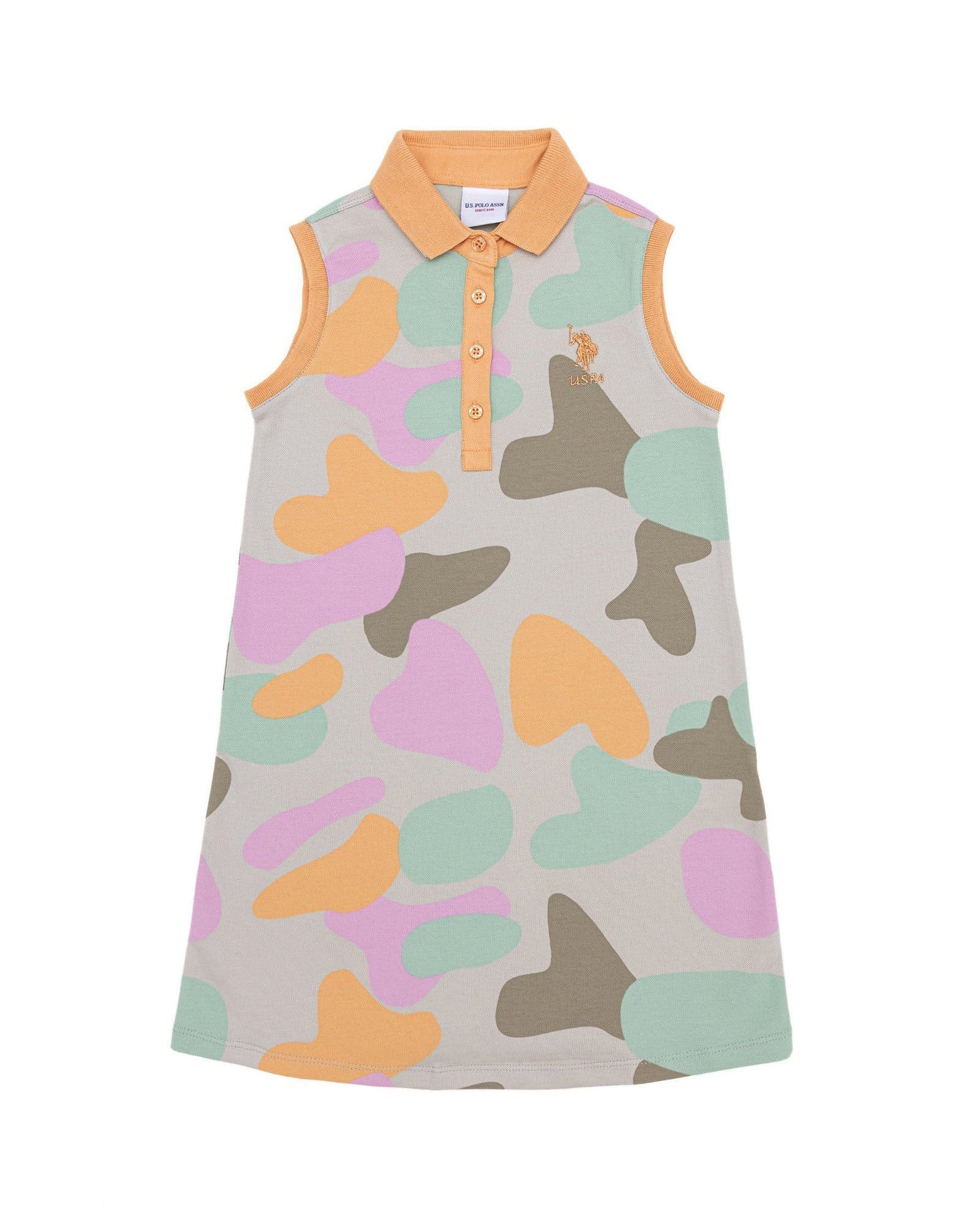 Beige Knitted Dress U.S. Polo Assn.