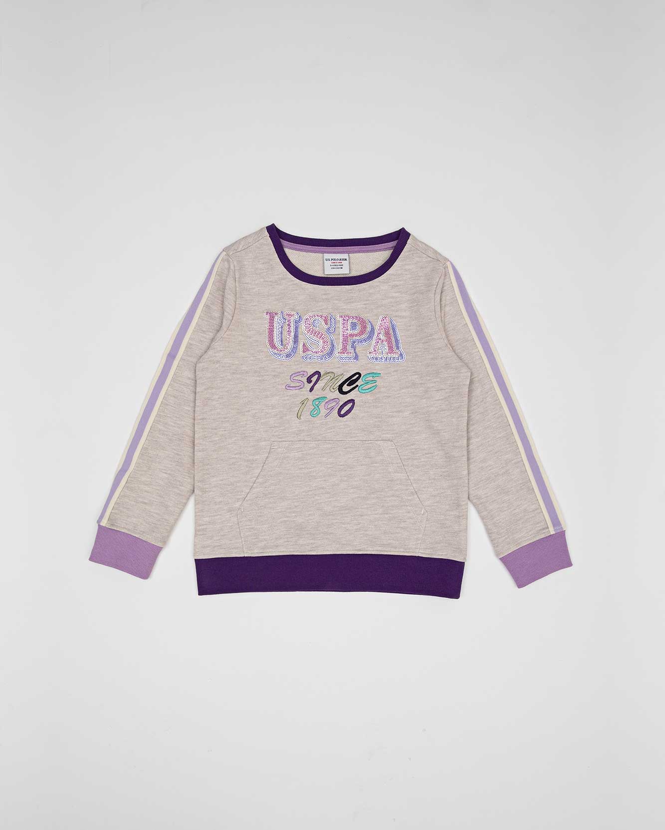 Beige Sweat Shirt U.S. Polo Assn.