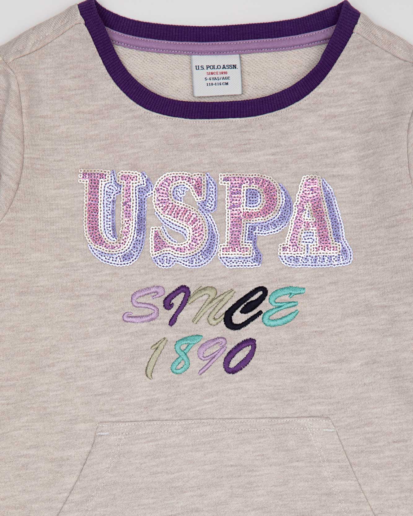 Beige Sweat Shirt U.S. Polo Assn.