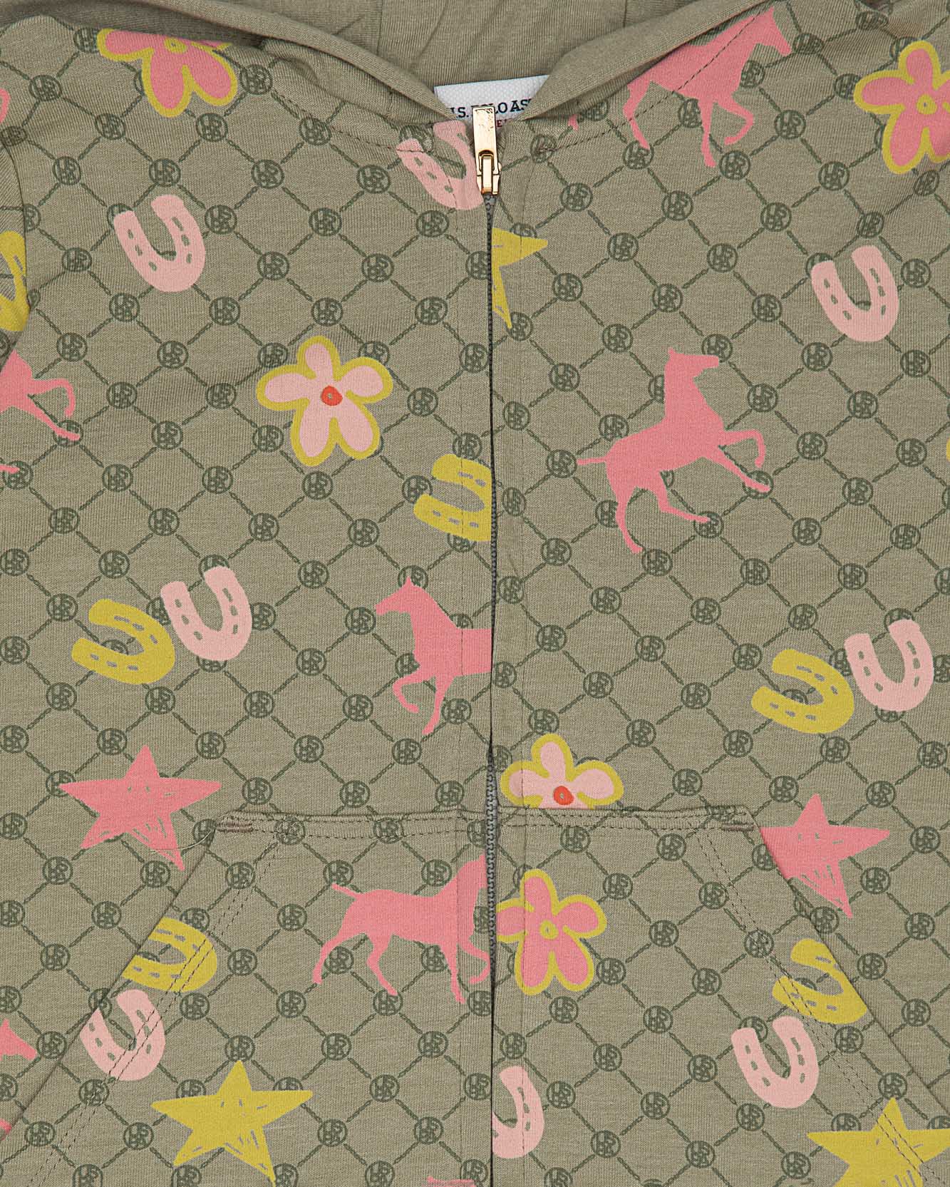 Light Green Sweat Shirt U.S. Polo Assn.