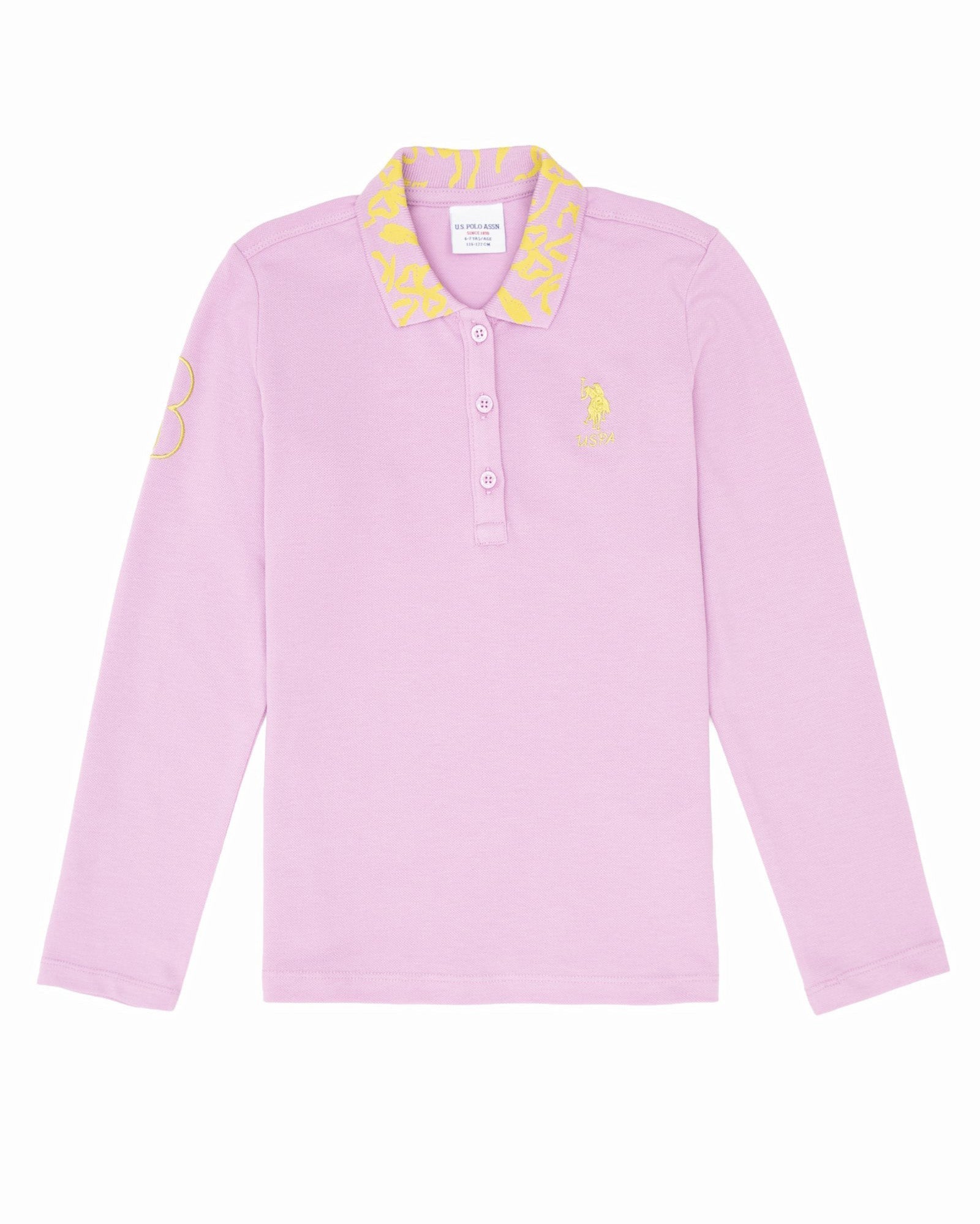 Pink Sweat Shirt U.S. Polo Assn.