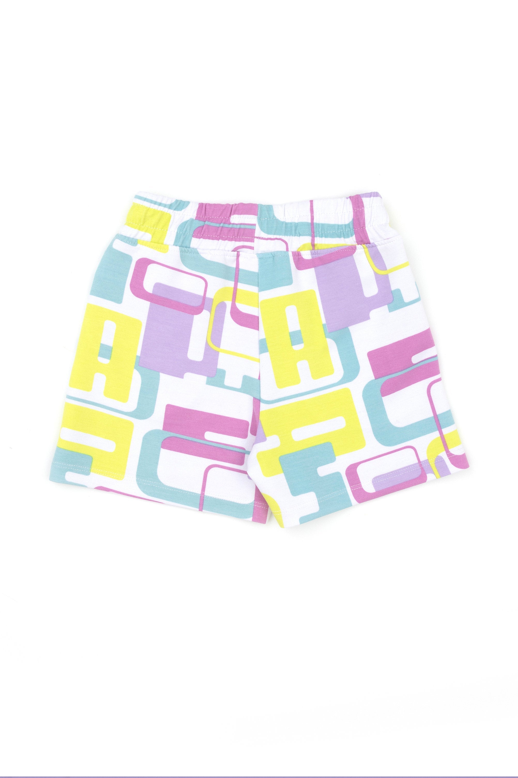 Multi-Color Shorts With Design_G084SZ0OS0 1834566_VR013_03
