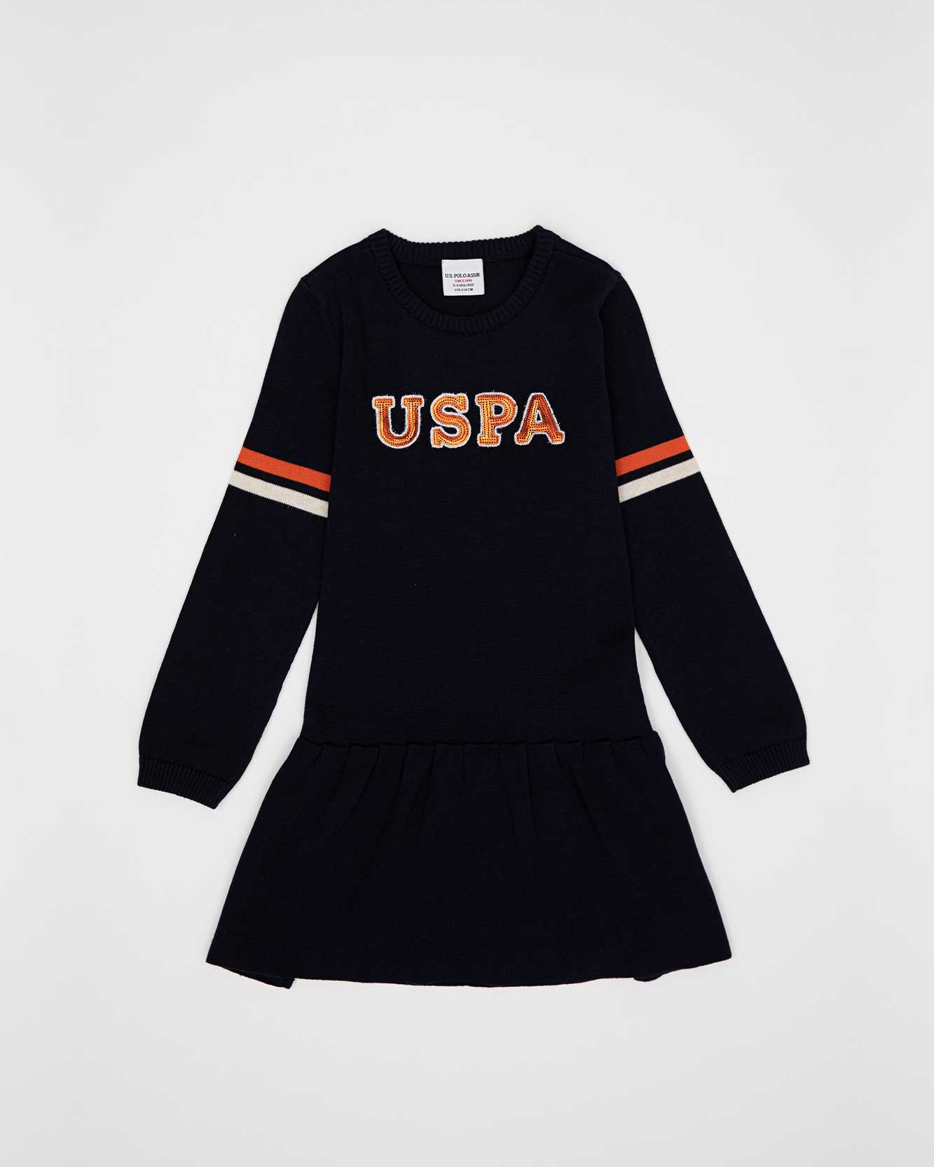 Dark Blue Knitted Dress U.S. Polo Assn.