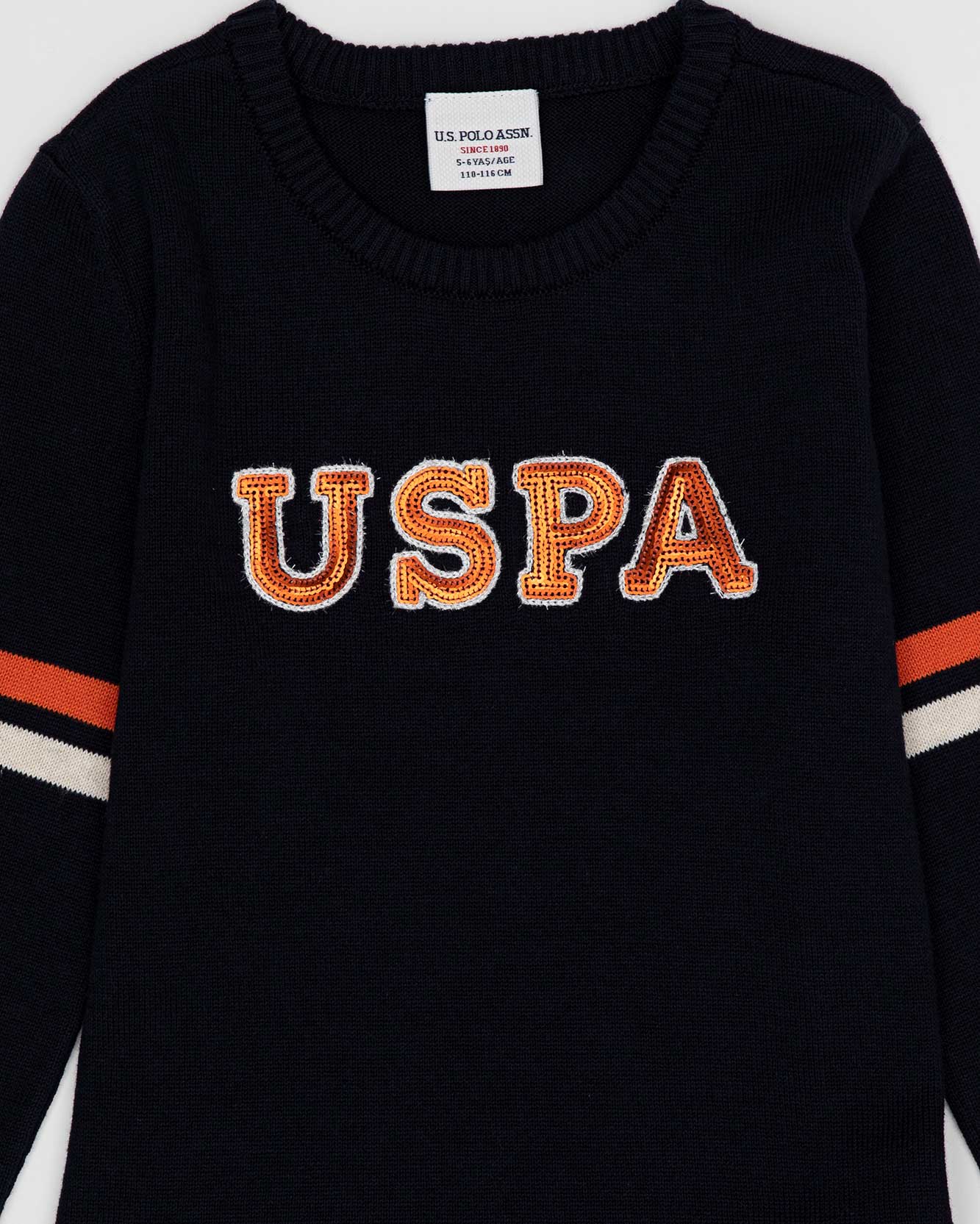 Dark Blue Knitted Dress U.S. Polo Assn.