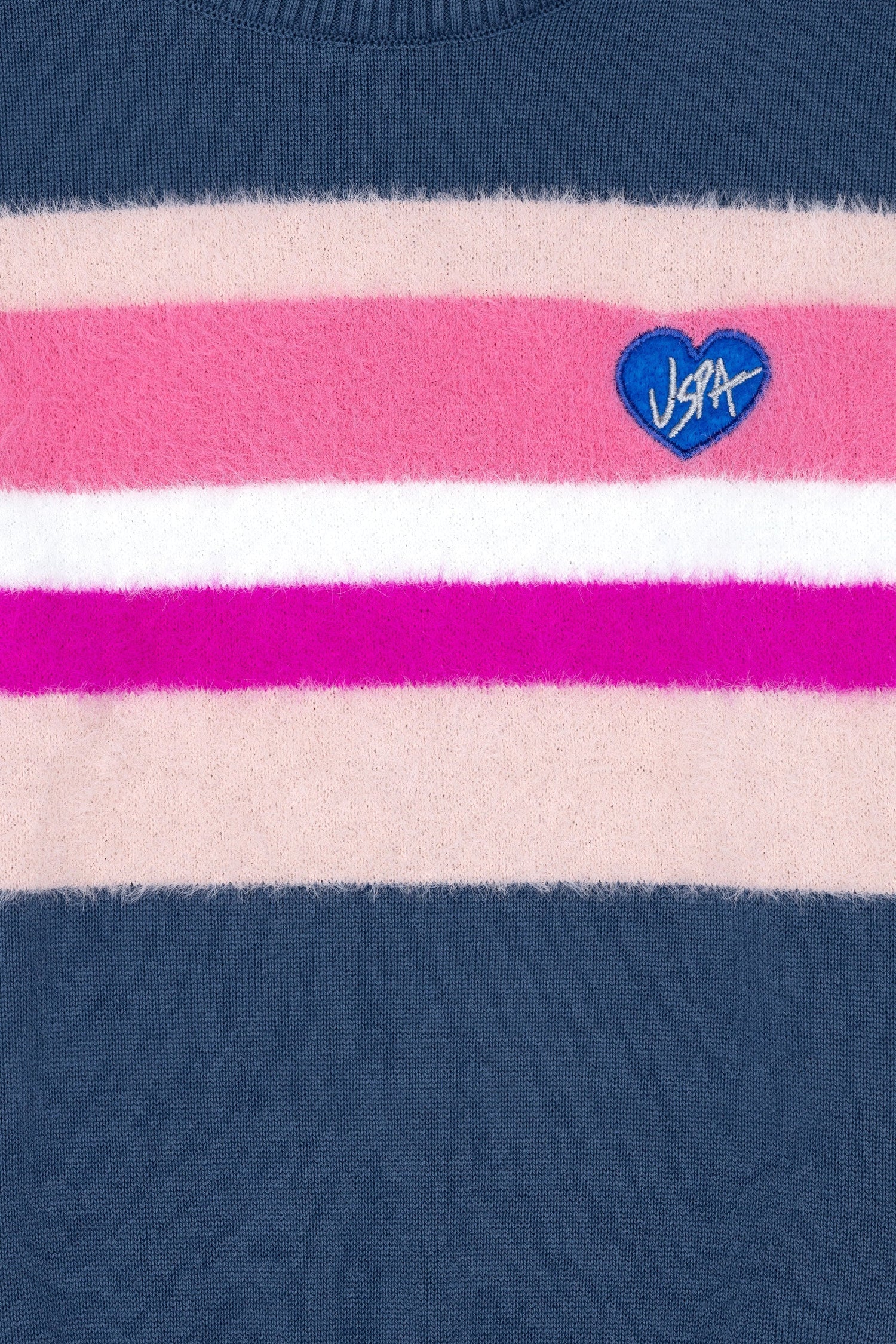 Mid Blue Knitting Jumper - BEVAVA