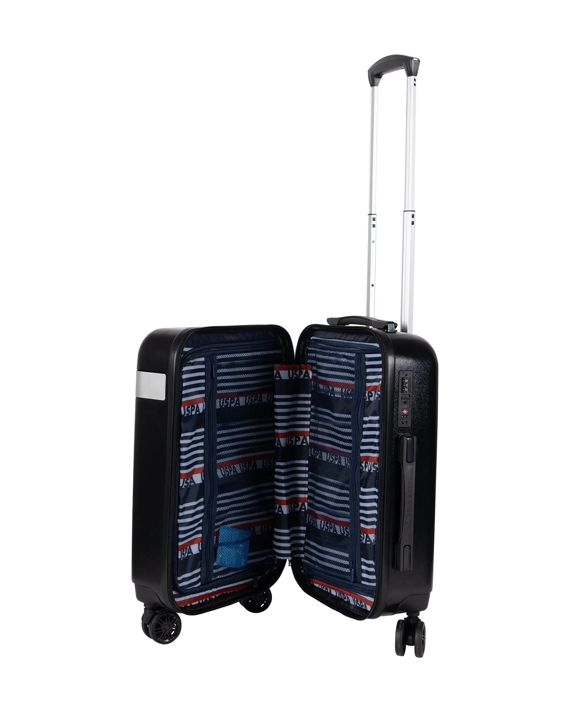U.S. Polo Assn. Black Cabin Luggage - BEVAVA