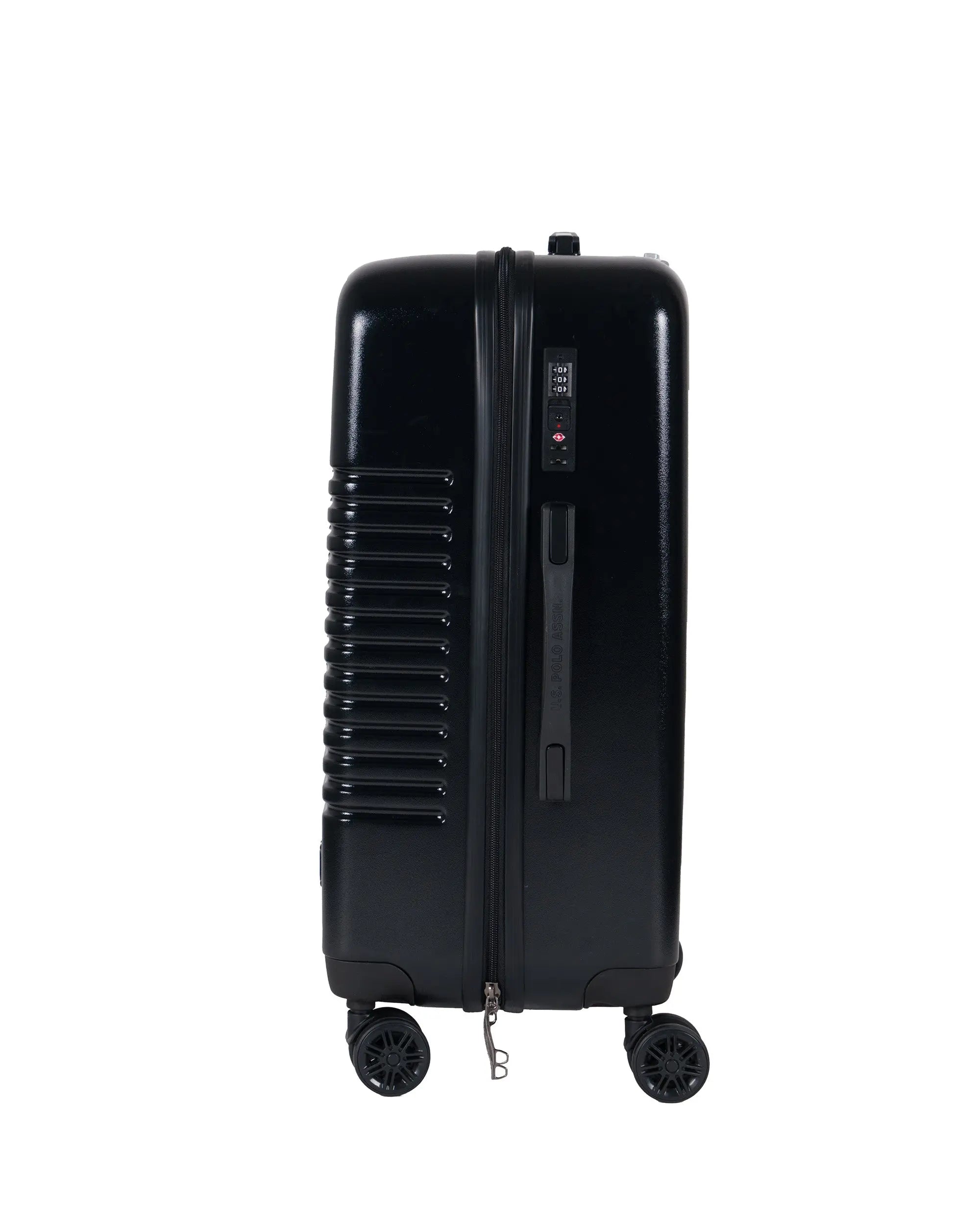 U.S. Polo Assn. Black Large Luggage - BEVAVA