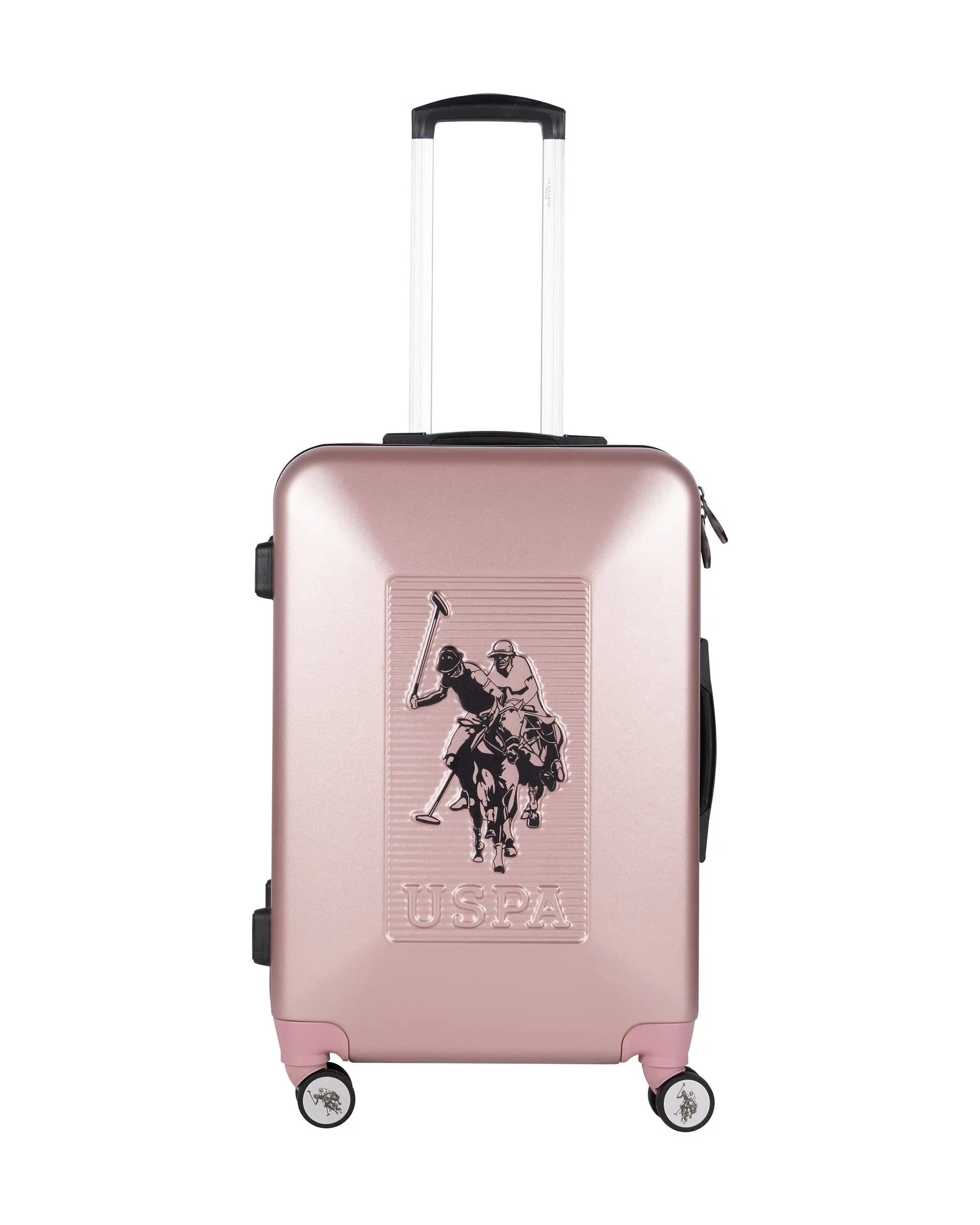U.S. Polo Assn. Rose Gold Medium Luggage - BEVAVA