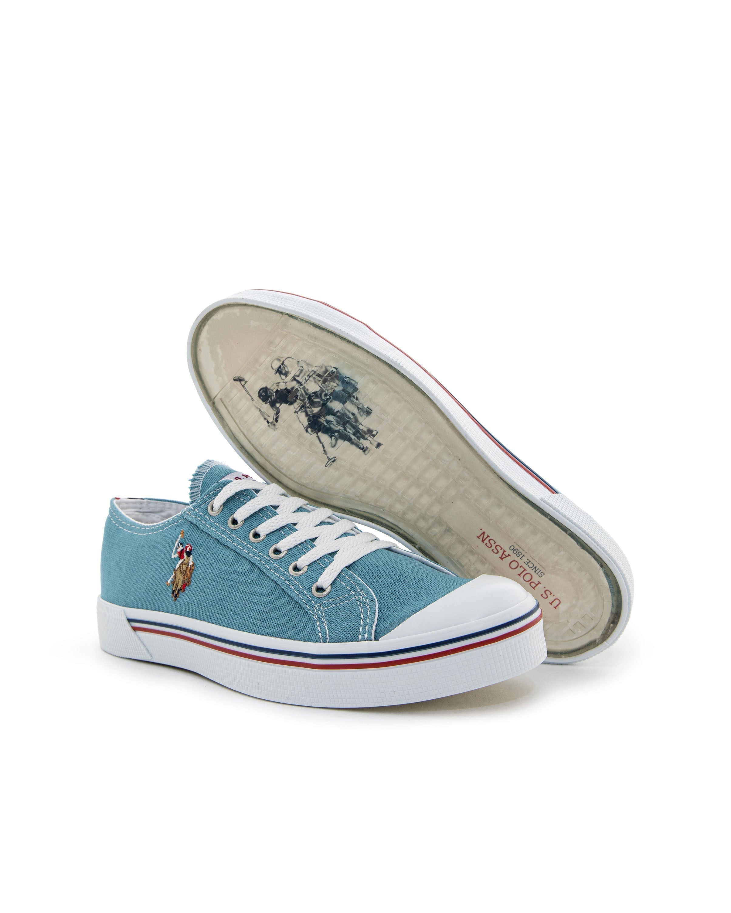 Light Blue Shoes U.S. Polo Assn.