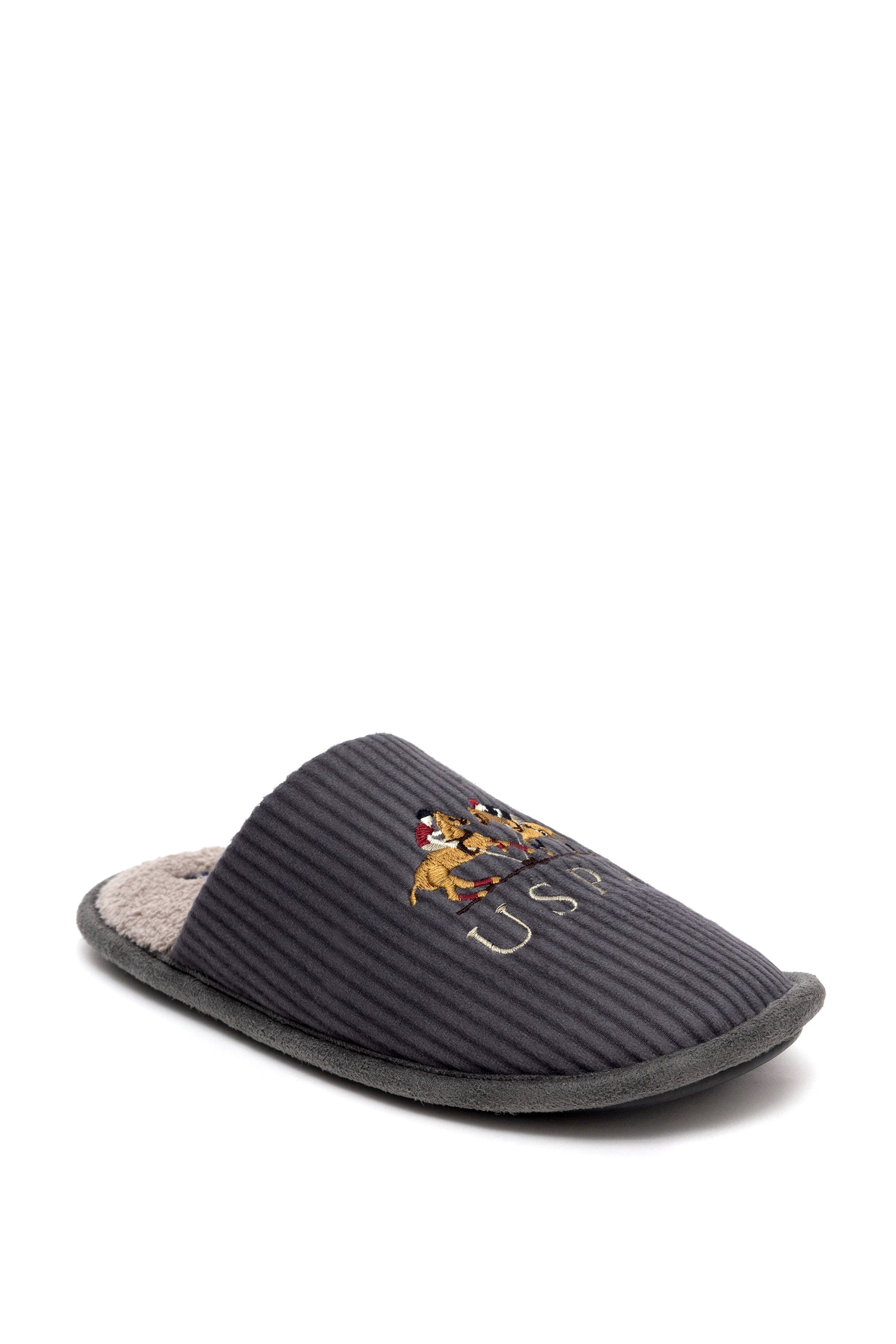 Dark Grey Slippers U.S. Polo Assn.