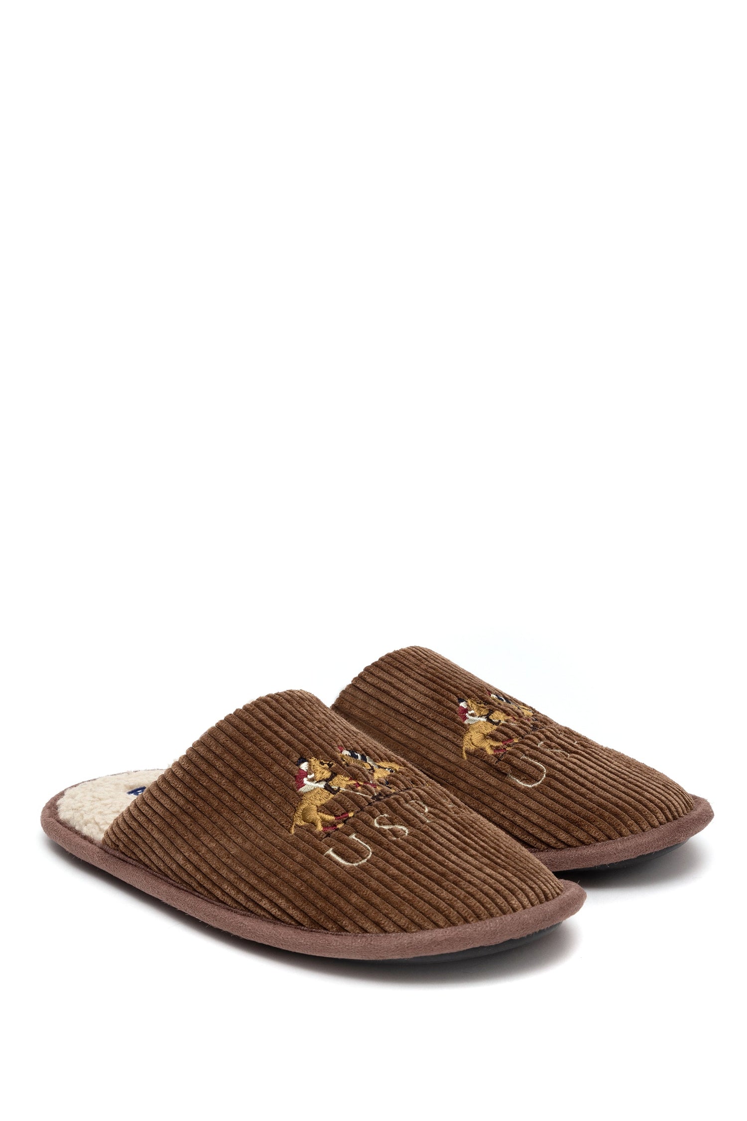 Brown Slippers U.S. Polo Assn.