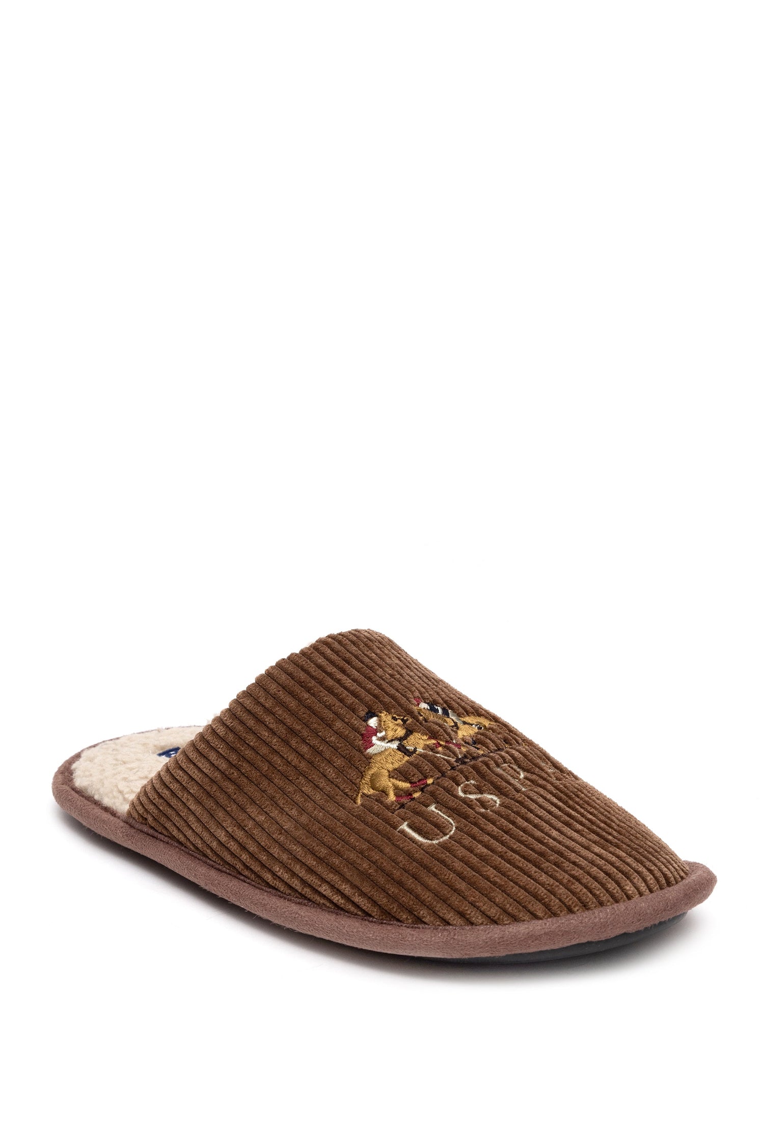 Brown Slippers U.S. Polo Assn.