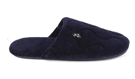 Dark Blue Slippers - BEVAVA