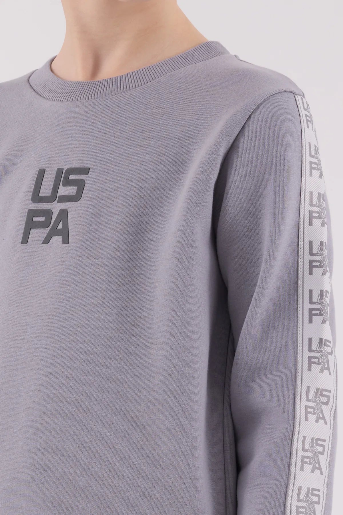 U.S. Polo Assn._Melange Grey_2 Pieces Set_US2231_Melange Grey_06