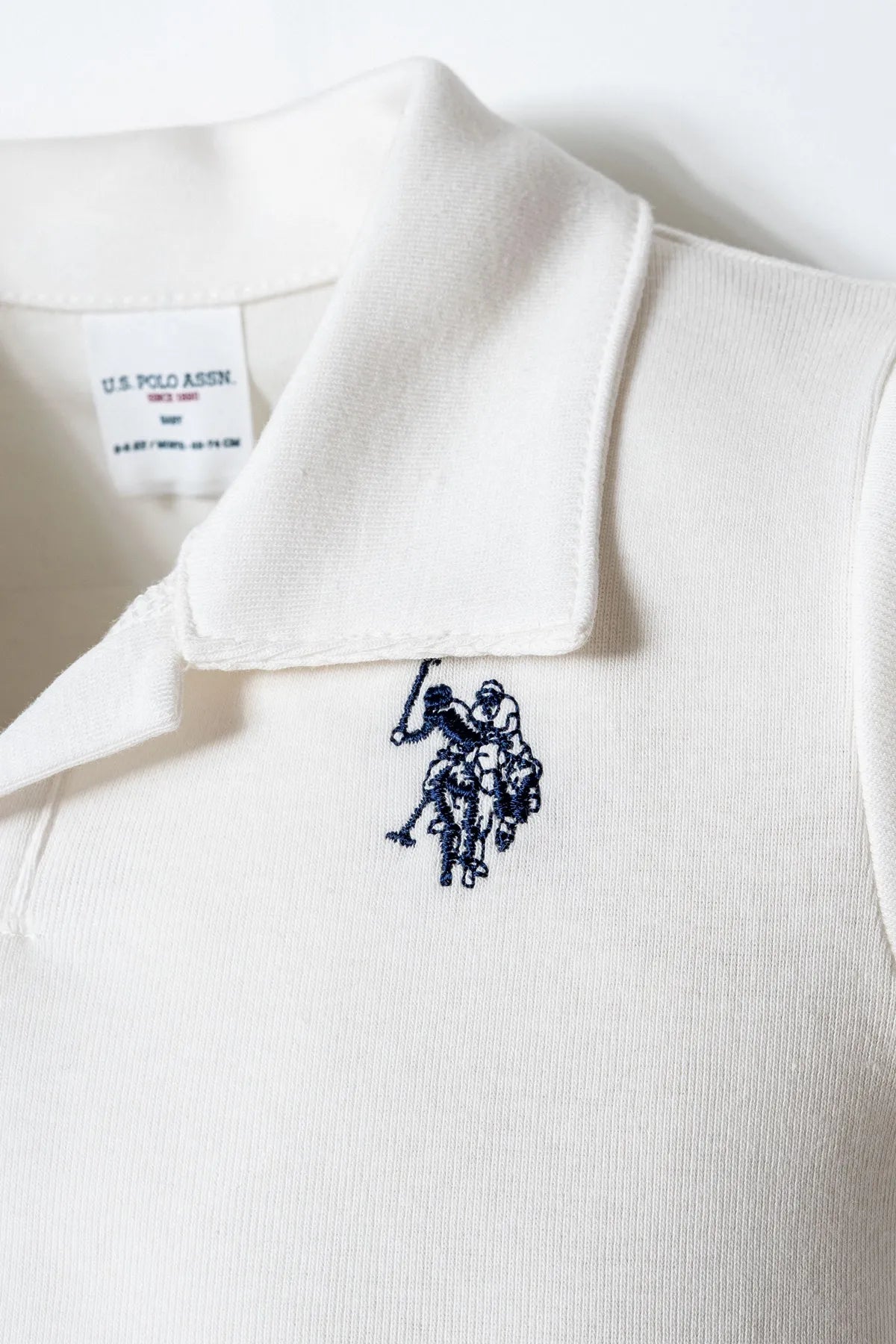 U.S. Polo Assn. Navy Baby Boy Navy T-Shirt and Short Set SKU: USB2884_Navy Image 02