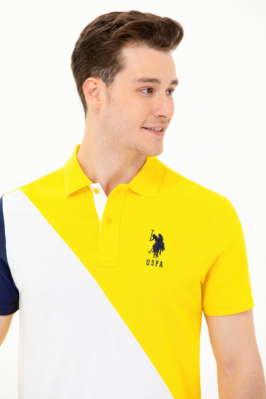Multi-Color Short Sleeve Polo Shirt