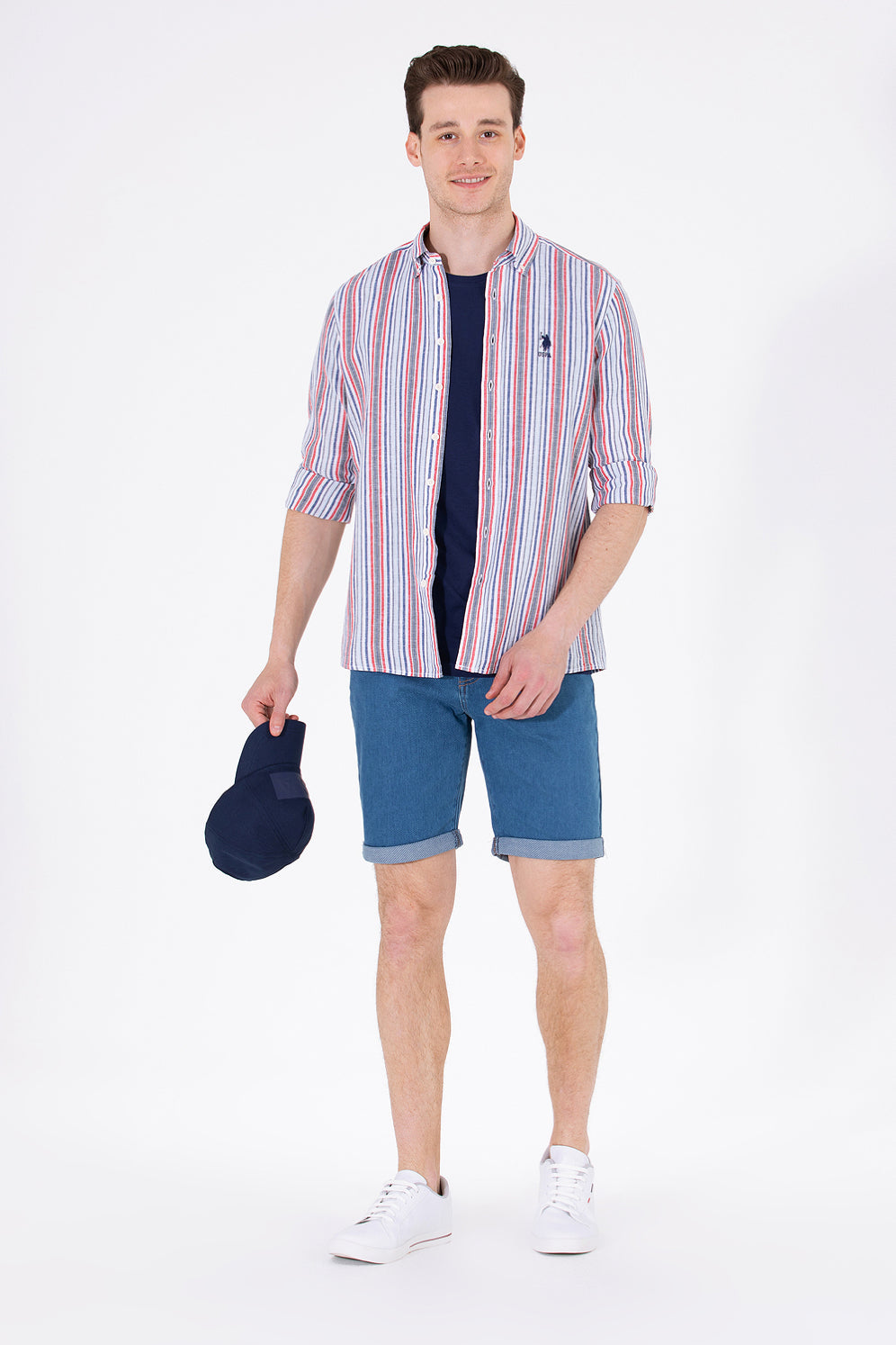 Multi-Color Striped Long Sleeve Shirt