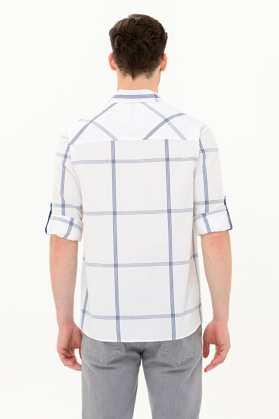 Multi-Color Striped Long Sleeve Shirt