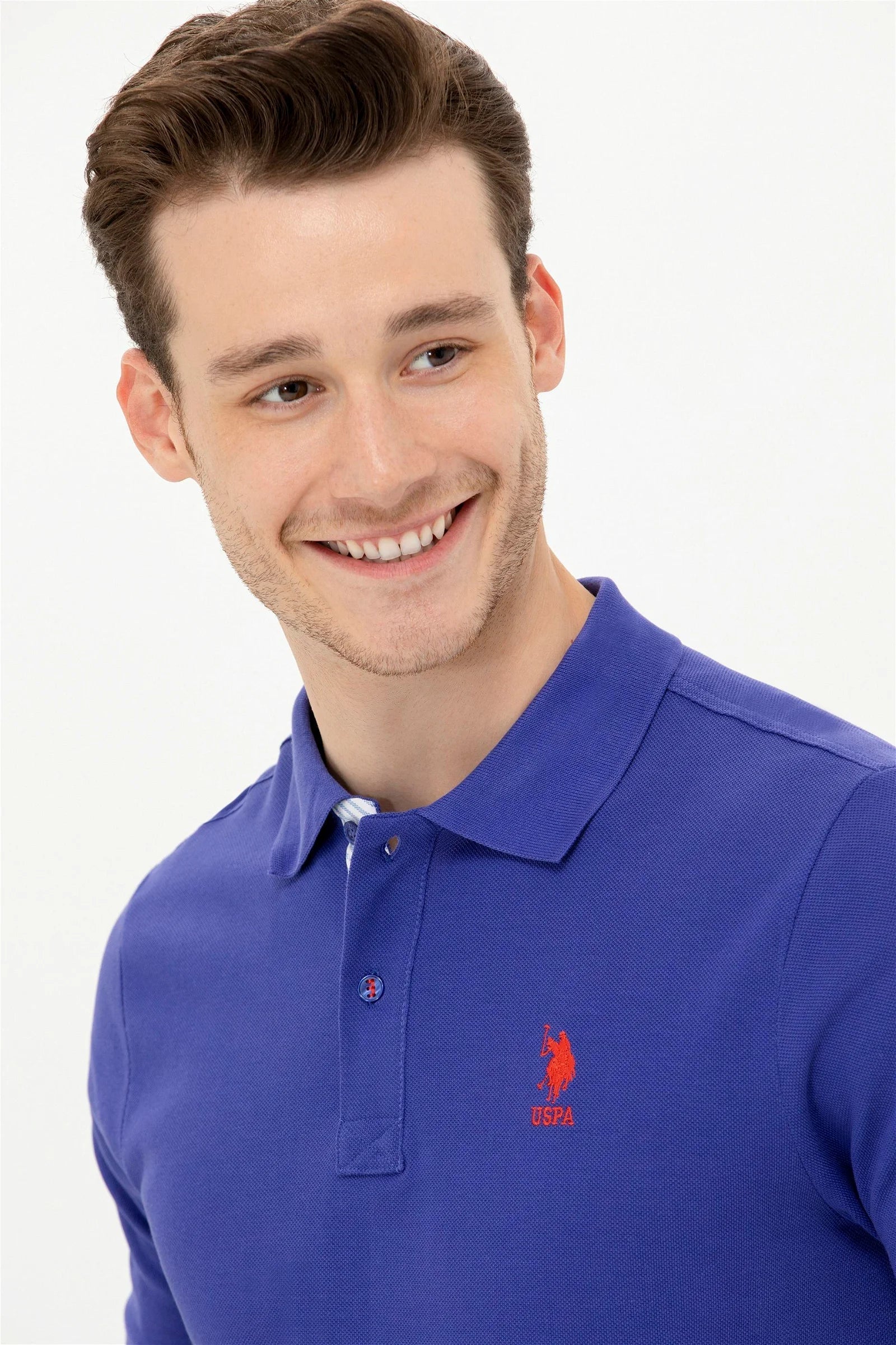 Royal Blue Short Sleeve Polo Shirt