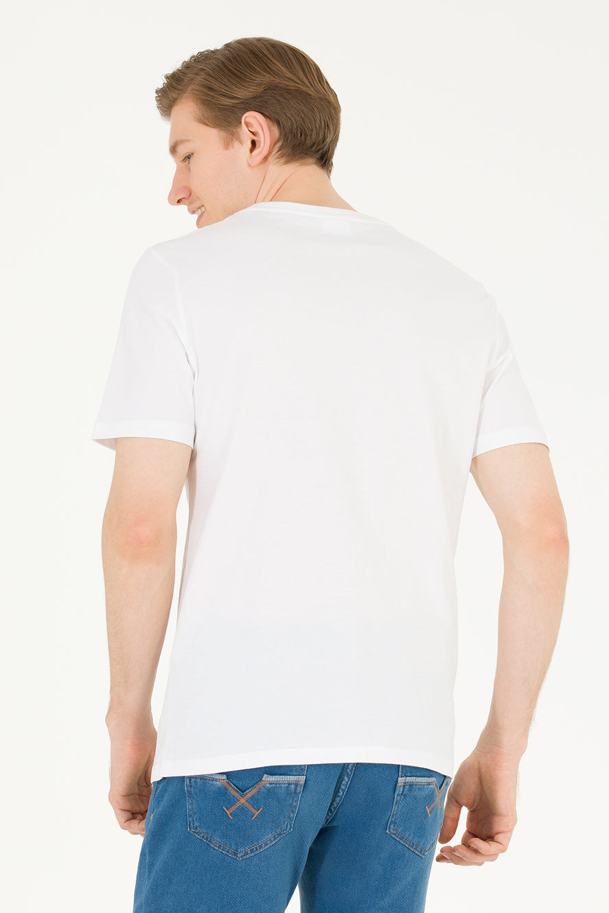 White Short Sleeve Graphic T-Shirt