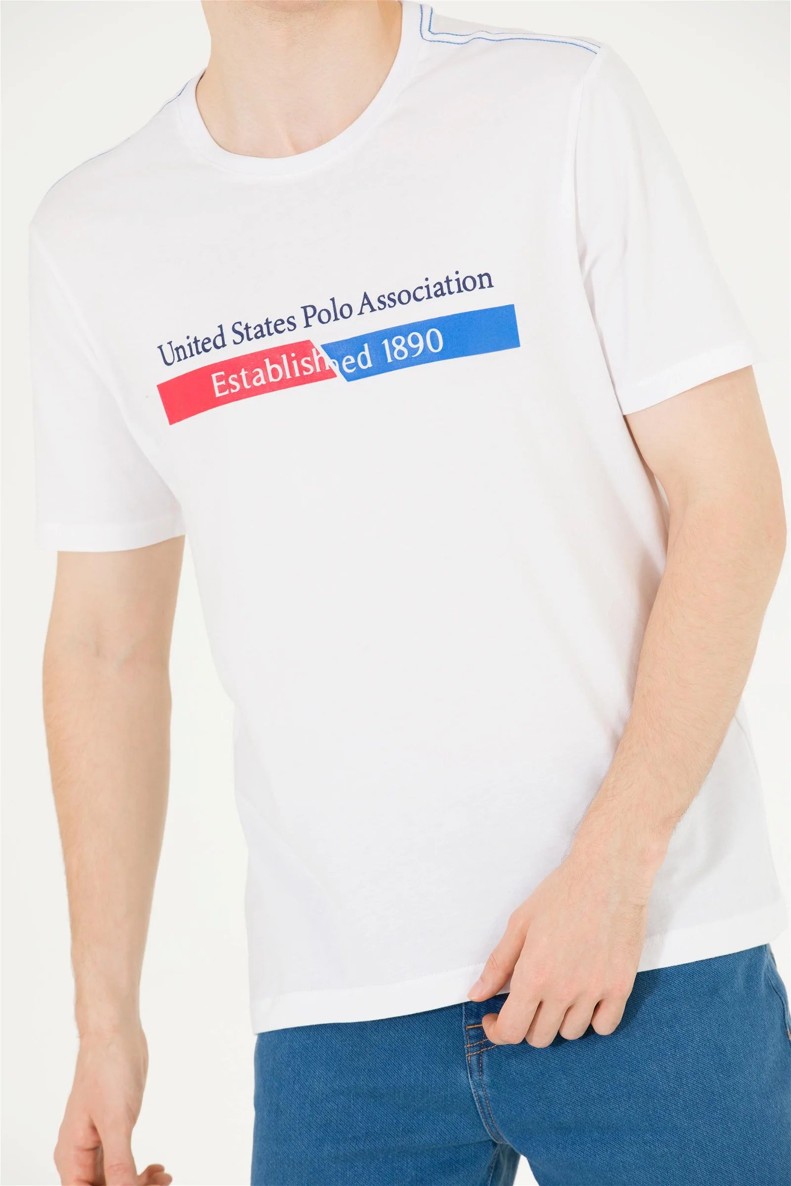 White Short Sleeve Graphic T-Shirt - BEVAVA