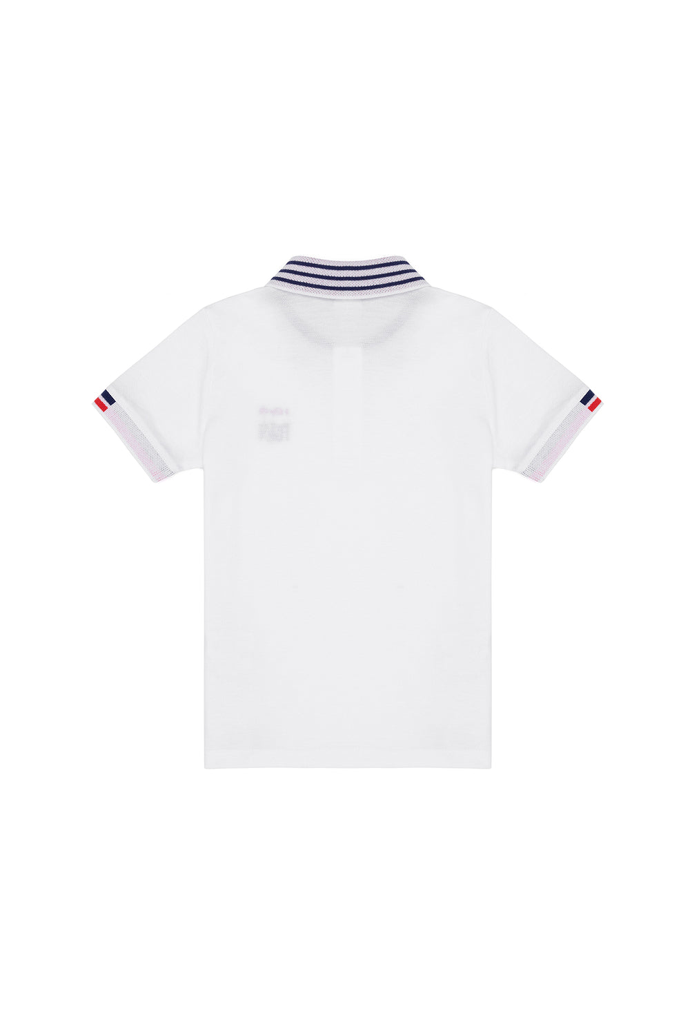 White Short Sleeve Polo Shirt