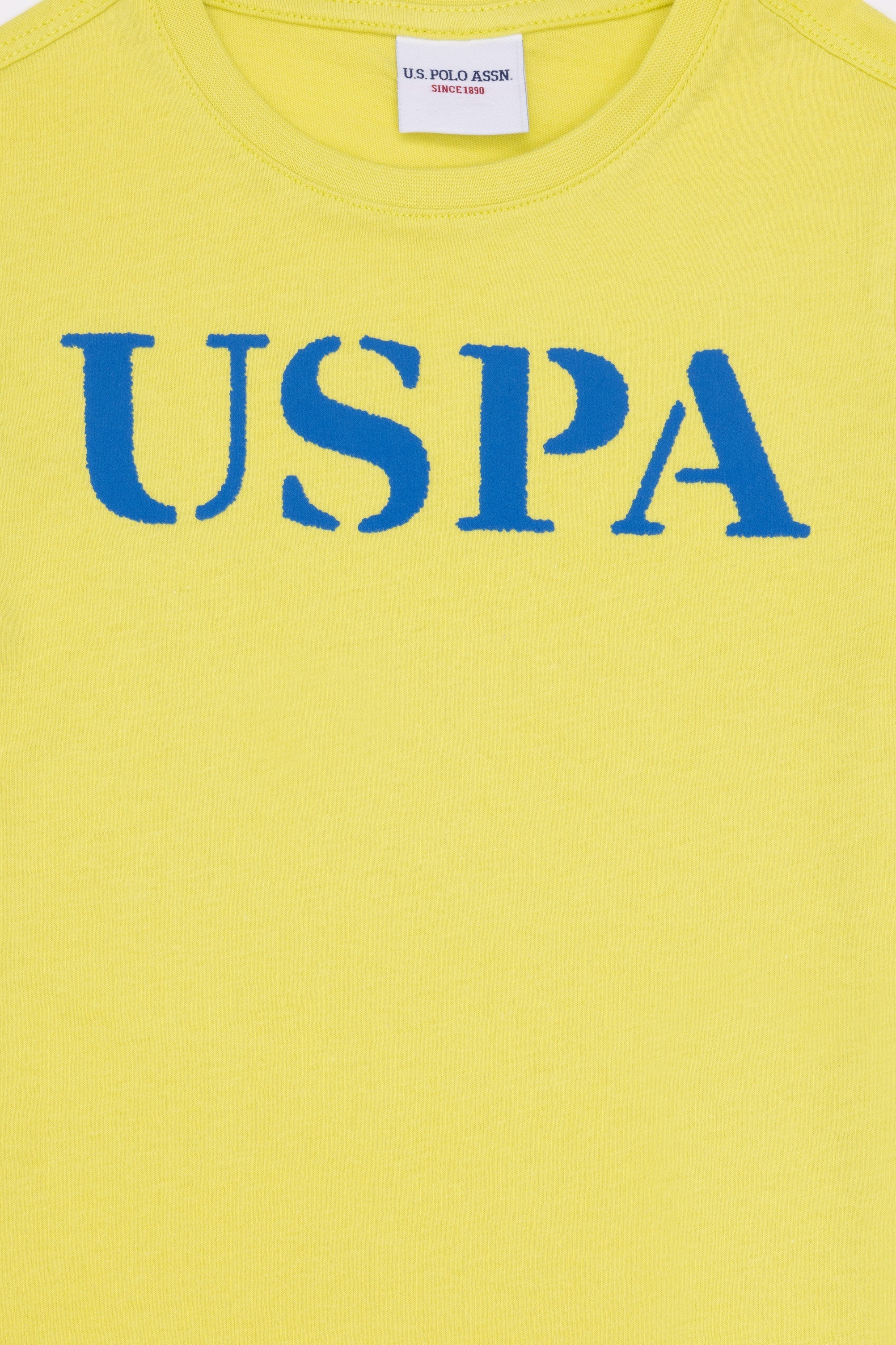 Yellow Short Sleeve T-Shirt With Graphics - BEVAVA