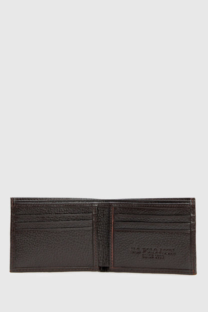 U.S. Polo Assn. Brown Men Brown Leather Bifold Wallet SKU: A081SZ0CD0 PU-16793_VR029 Image 04