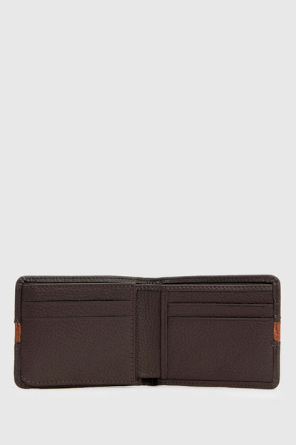 U.S. Polo Assn. Brown Men Brown Colour Block Leather Bifold Wallet SKU: A081SZ0CD0 PU-16898_VR029 Image 04