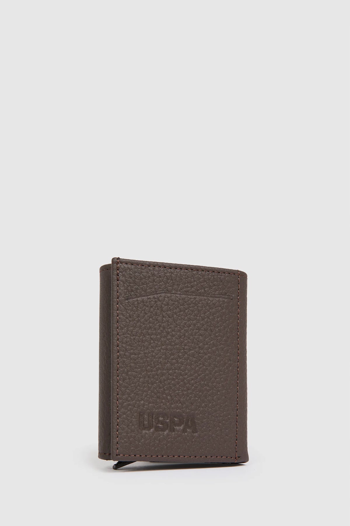 U.S. Polo Assn. Brown Men Brown Slim Leather Bifold Wallet SKU: A081SZ0CD0 PU-16899_VR029 Image 02