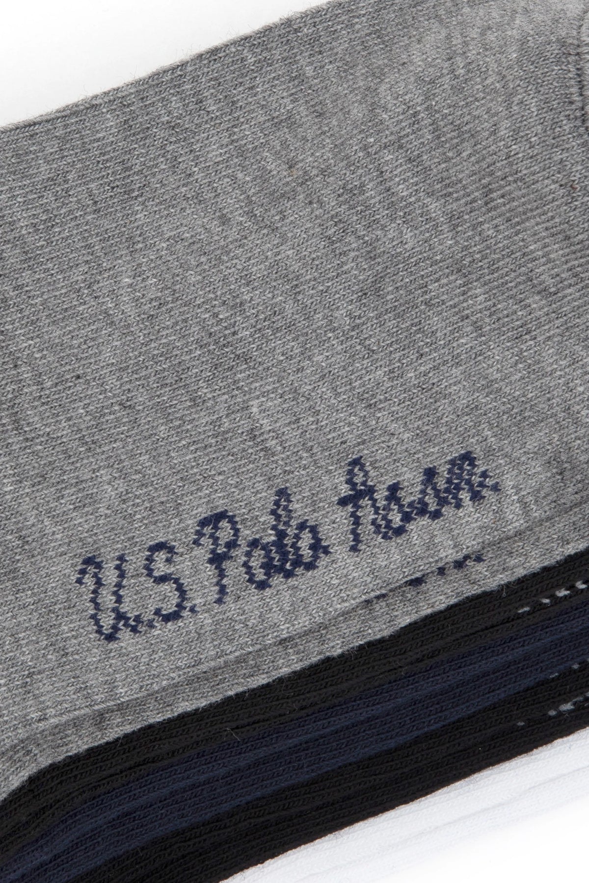 U.S. Polo Assn. White Women White Assorted 5 Pack Ankle Socks SKU: A082SZ013P02 CORA-5-SK25_VR013 Image 03
