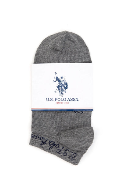 U.S. Polo Assn. White Women White Assorted 5 Pack Ankle Socks SKU: A082SZ013P02 CORA-5-SK25_VR013 Image 04